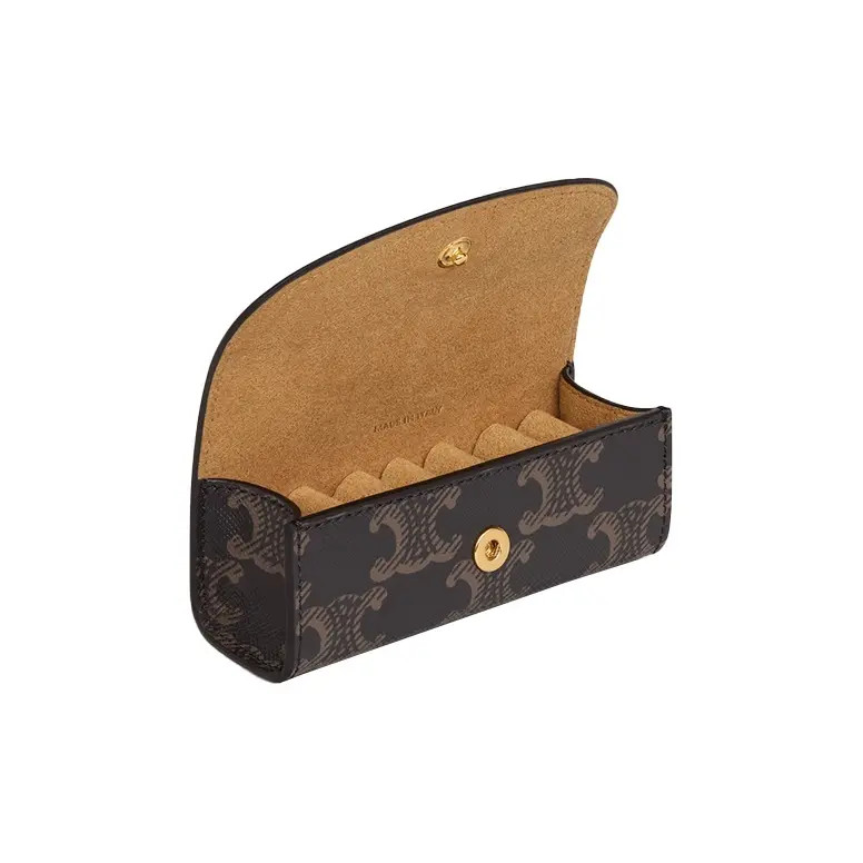 CELINE Triomphe Ring Bag Hand-held Bag Unisex 4×1.3×1.3 in