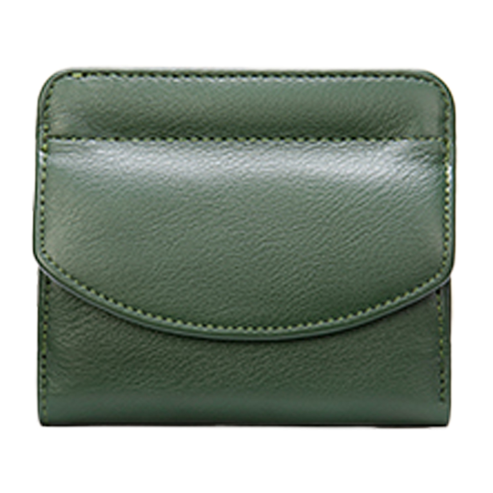 RFID Multi-functional Leather Wallet 8 Card Slots Coin Pocket Compact Stylish