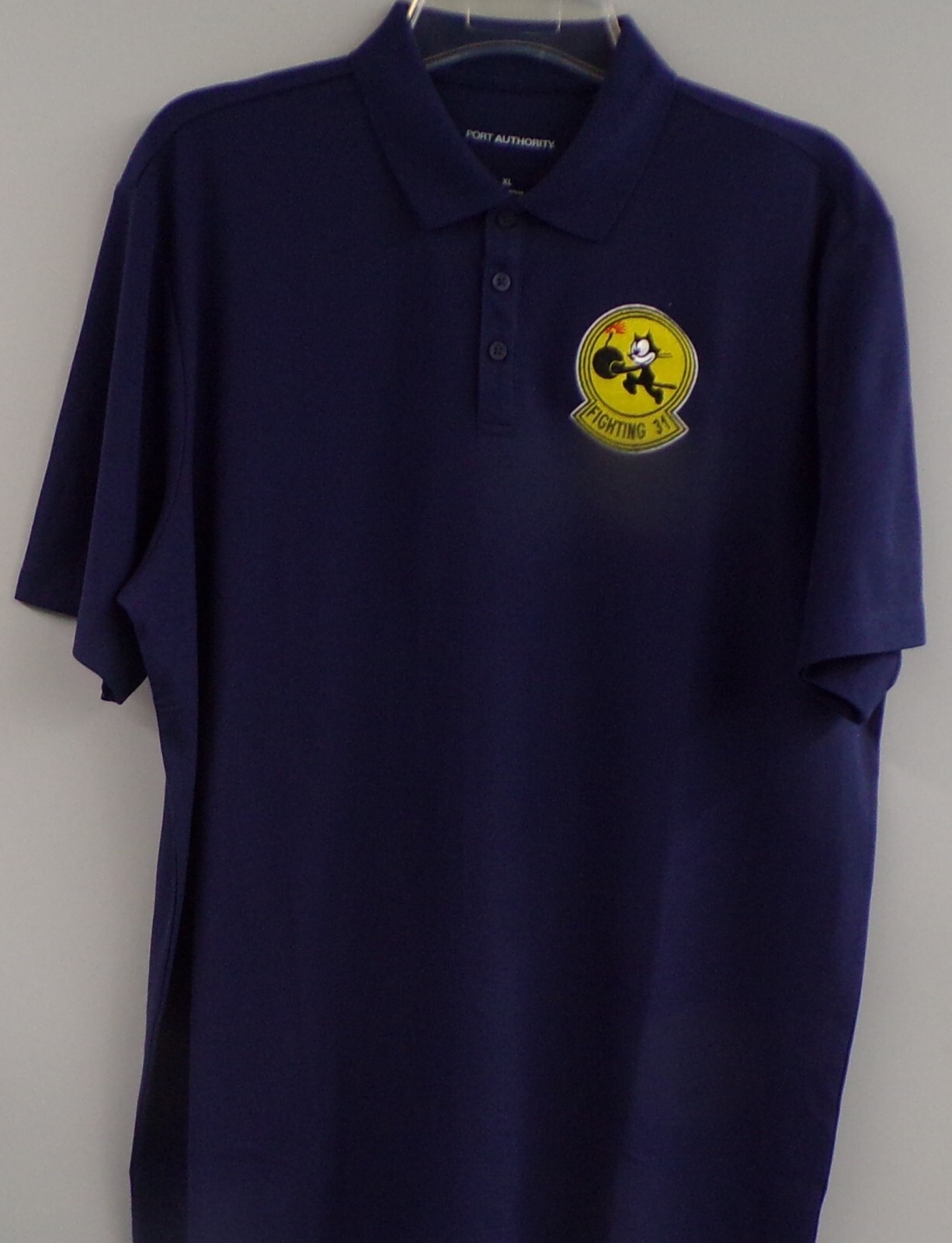 VF/VFA-31 Tomcatters Felix The Cat Navy Squadron Mens Polo XS-6XL, LT-4XLT New