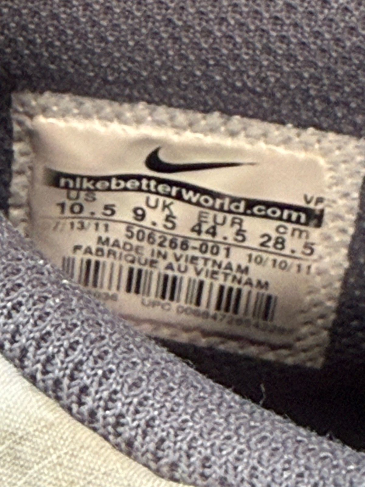 RARE Nike DUNK HIGH 6.0 PREM “DARK GREY / MAX ORANGE” MENS SZ 10.5 506266-001