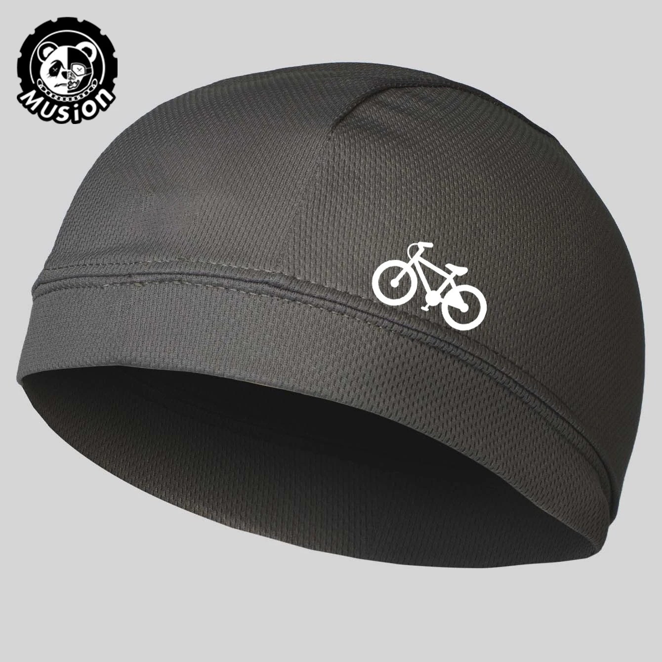 Cooling Moisture Sweat Wicking Dome Skull Cap Helmet Liner Bald Sport Beanie Hat