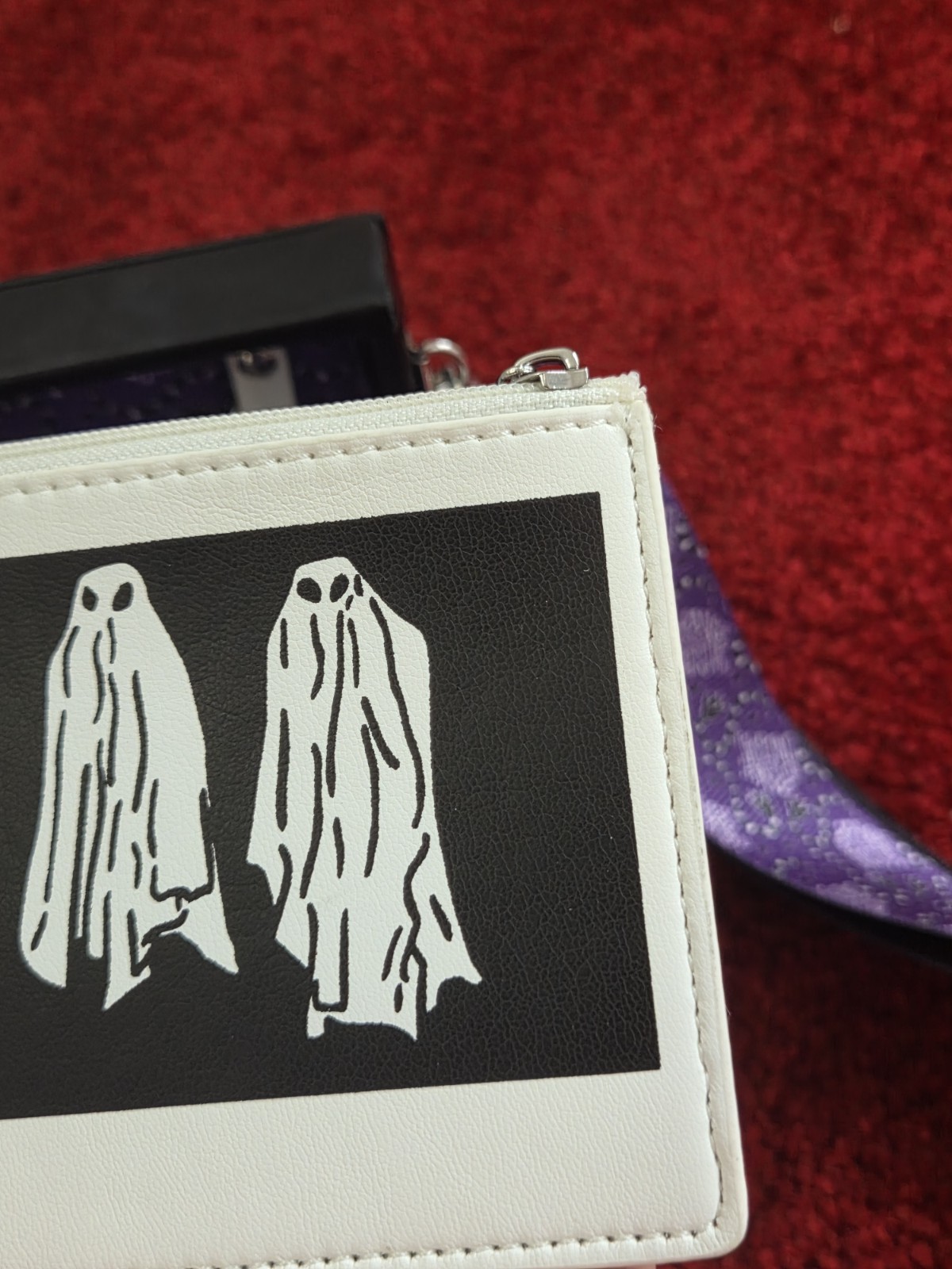 Beetlejuice Lydia Deetz Camera Crossbody Purse Spirit Brand, 7.5×4.5 Inches