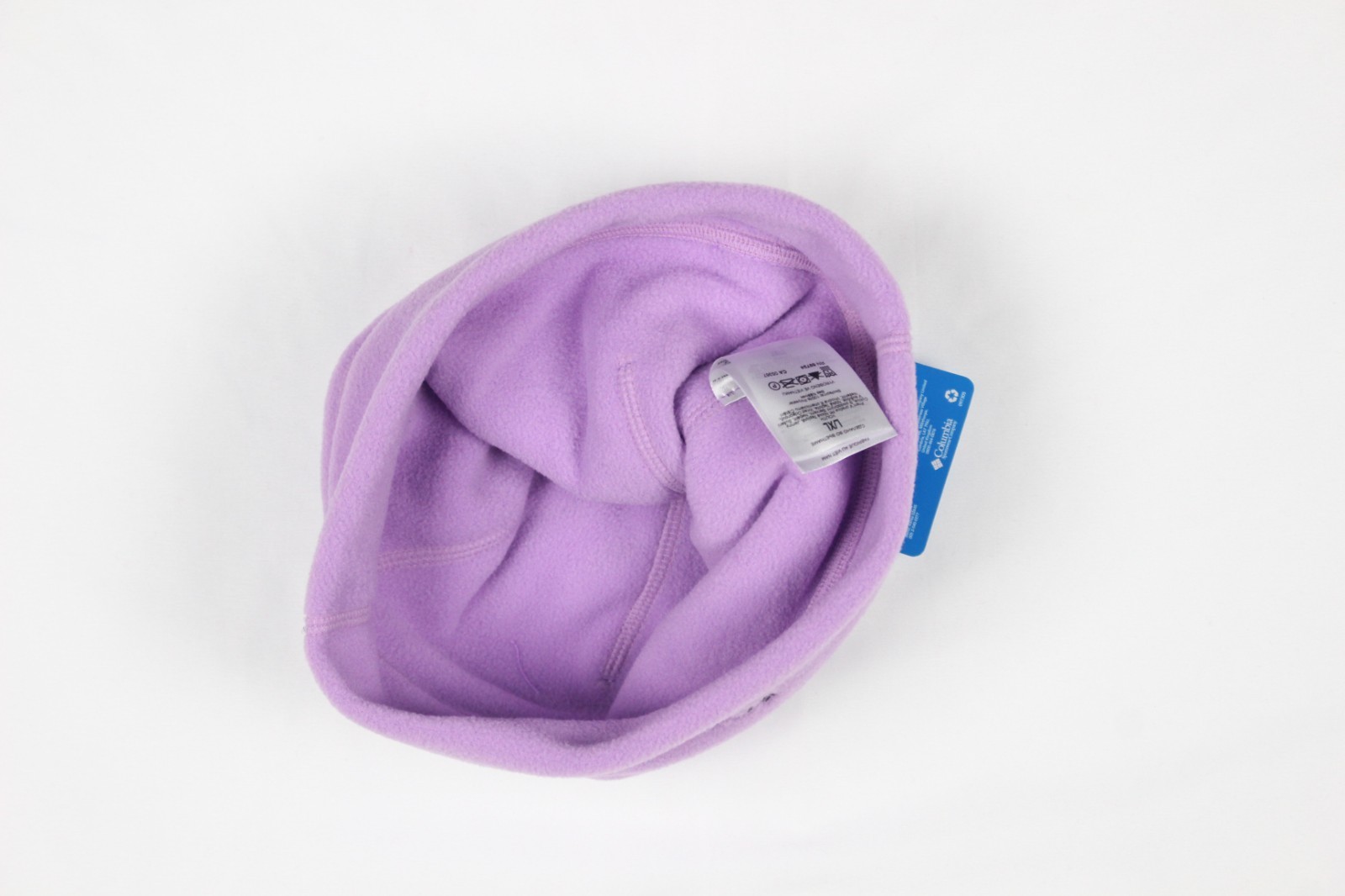 Columbia Youth Fast Trek Ii Beanie Hat Snow Winter Cold Weater Purple