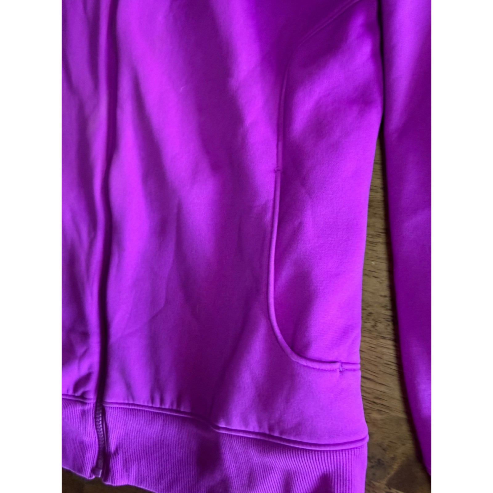 Under Armour Storm Womens Full Zip Hoodie Purple Fleece Jacket Sweatshirt