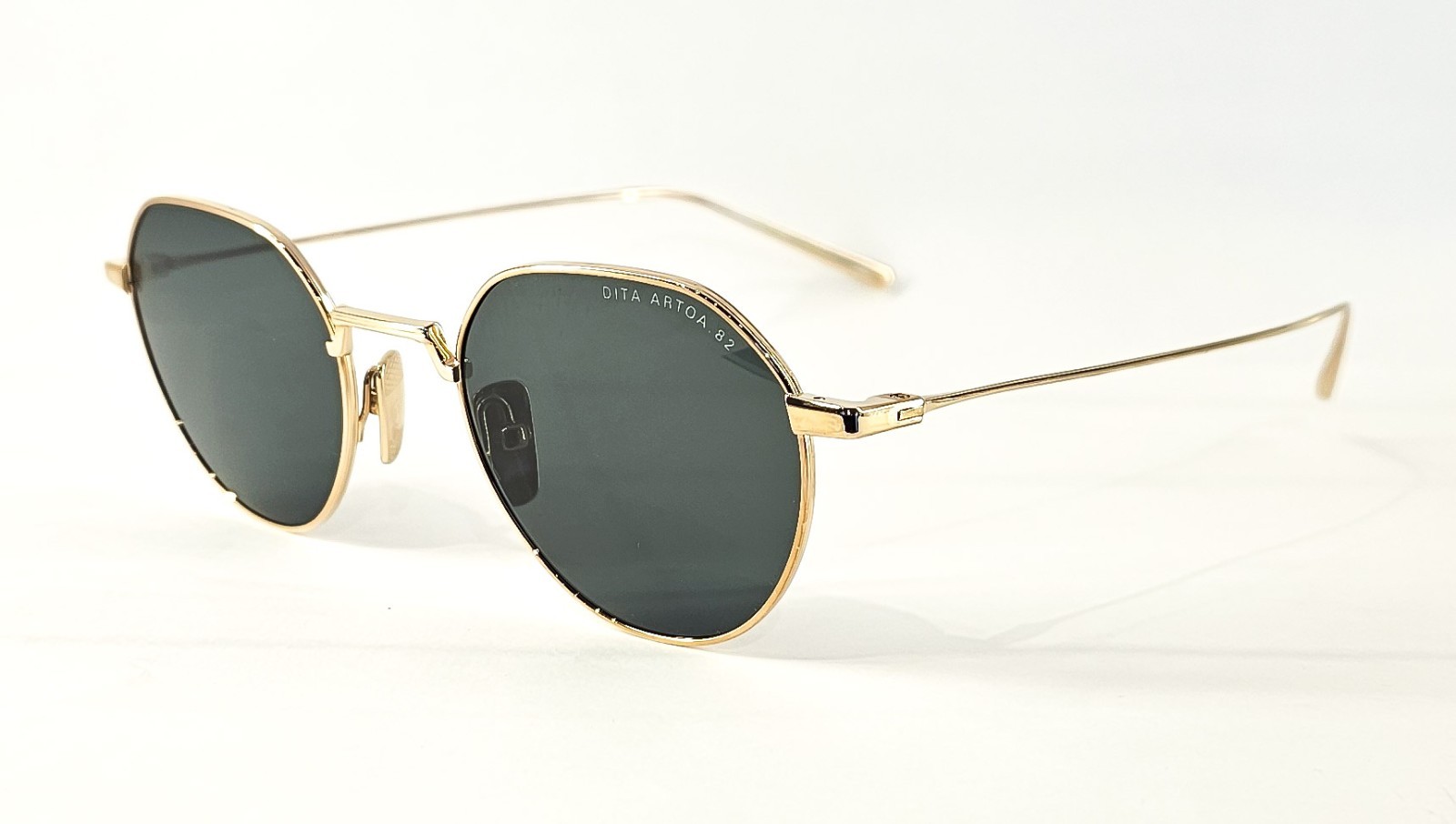 Dita ARTOA 82 dts162-A-01 sunglasses Gold/Green lenses 48 new