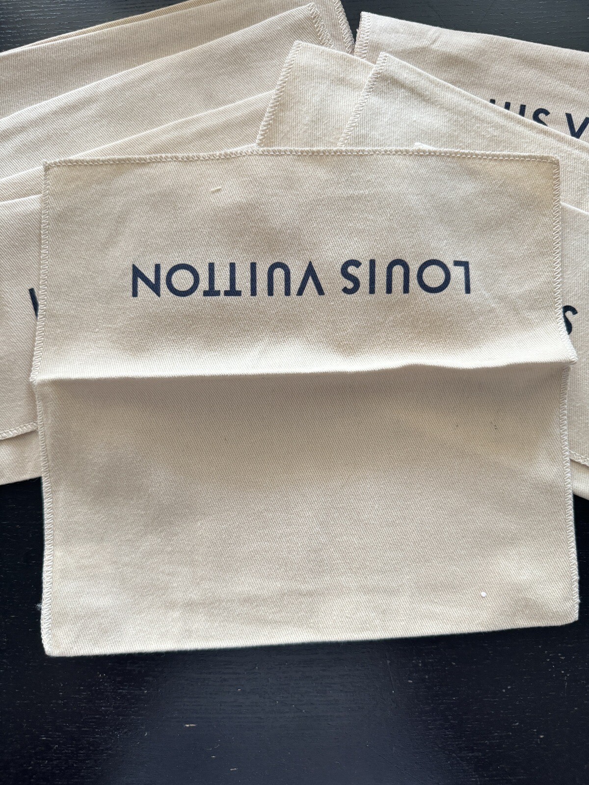 Authentic Louis Vuitton Dust Bag Envelope Flap Style Size 9×5” (1Piece)