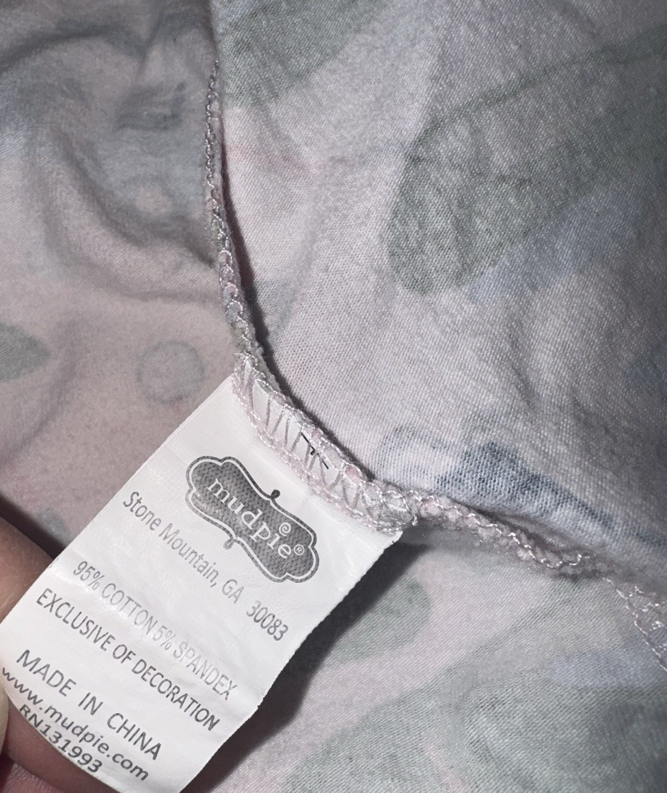 Mud Pie Girls Golf Footed Sleeper Pink Green Any Season