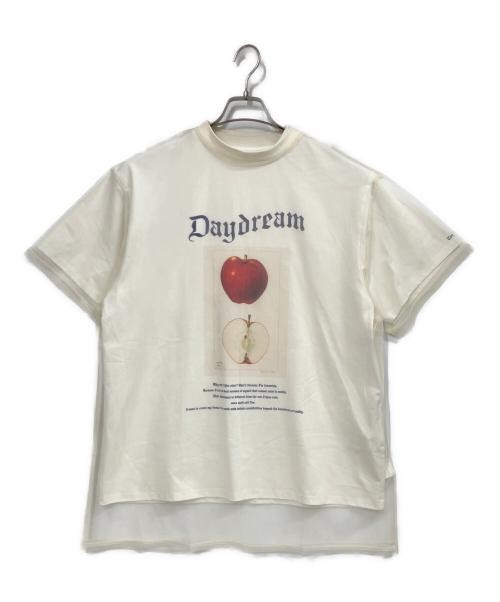 Ameri Layered Concept TEE Beige Cotton/Nylon Ladies Free Size Top