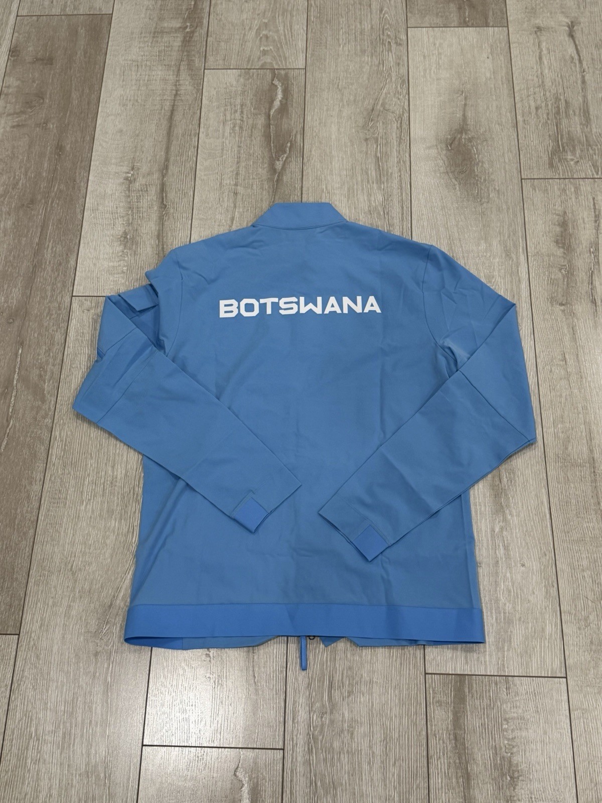 Men M Nike Pro Elite Botswana Track Zip Jacket Light Blue Jacket CI6097-412