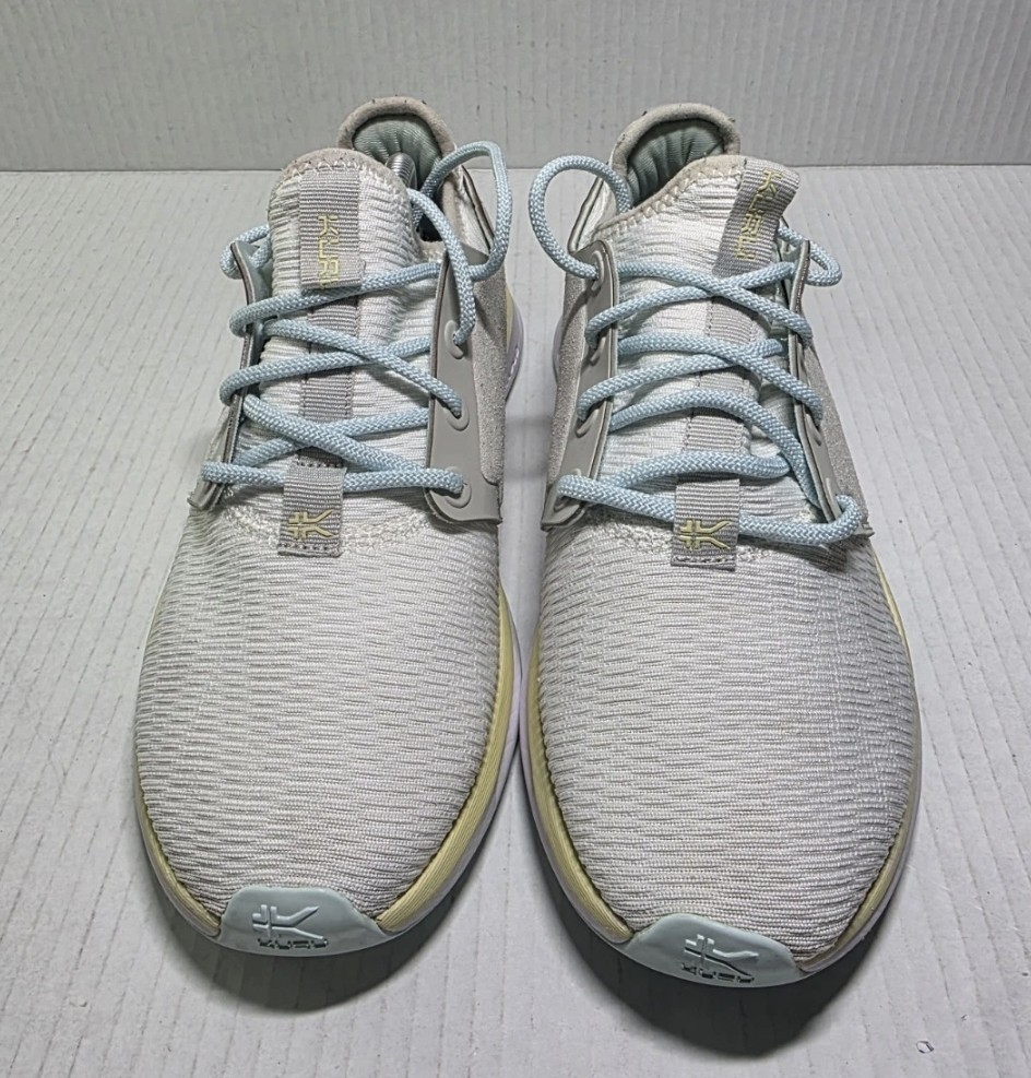 Kuru Atom Cloud Running Shoes – Bright White/Ice Blue – Women’s Size 7.5 Medium