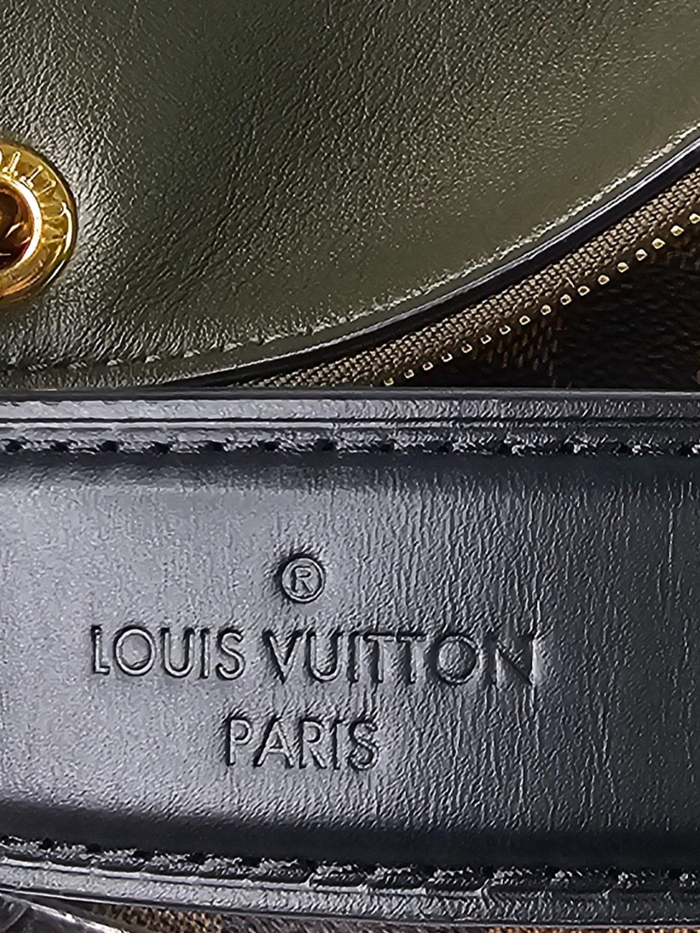 LOUIS VUITTON Damier Ebene a Calfskin Maida Shoulder Hobo Bag 2 Way Tote ARTSY