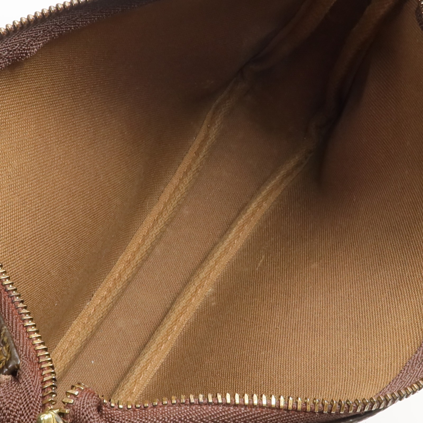 LOUIS VUITTON LV GHW Pochette Accessoires Pouch Handbag M51980 Monogram Brown