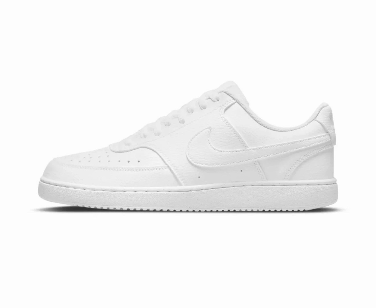 Nike Men’s Court Vision Low NN White Sneakers Shoes, DH2987-100 Size 8
