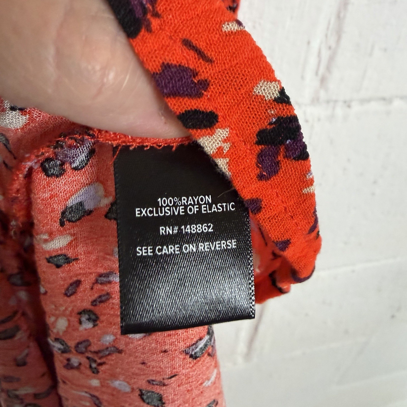 Torrid Midi Dress Plus Size 3X Orange Animal Print Smocked Gauzy Maximalist Fun