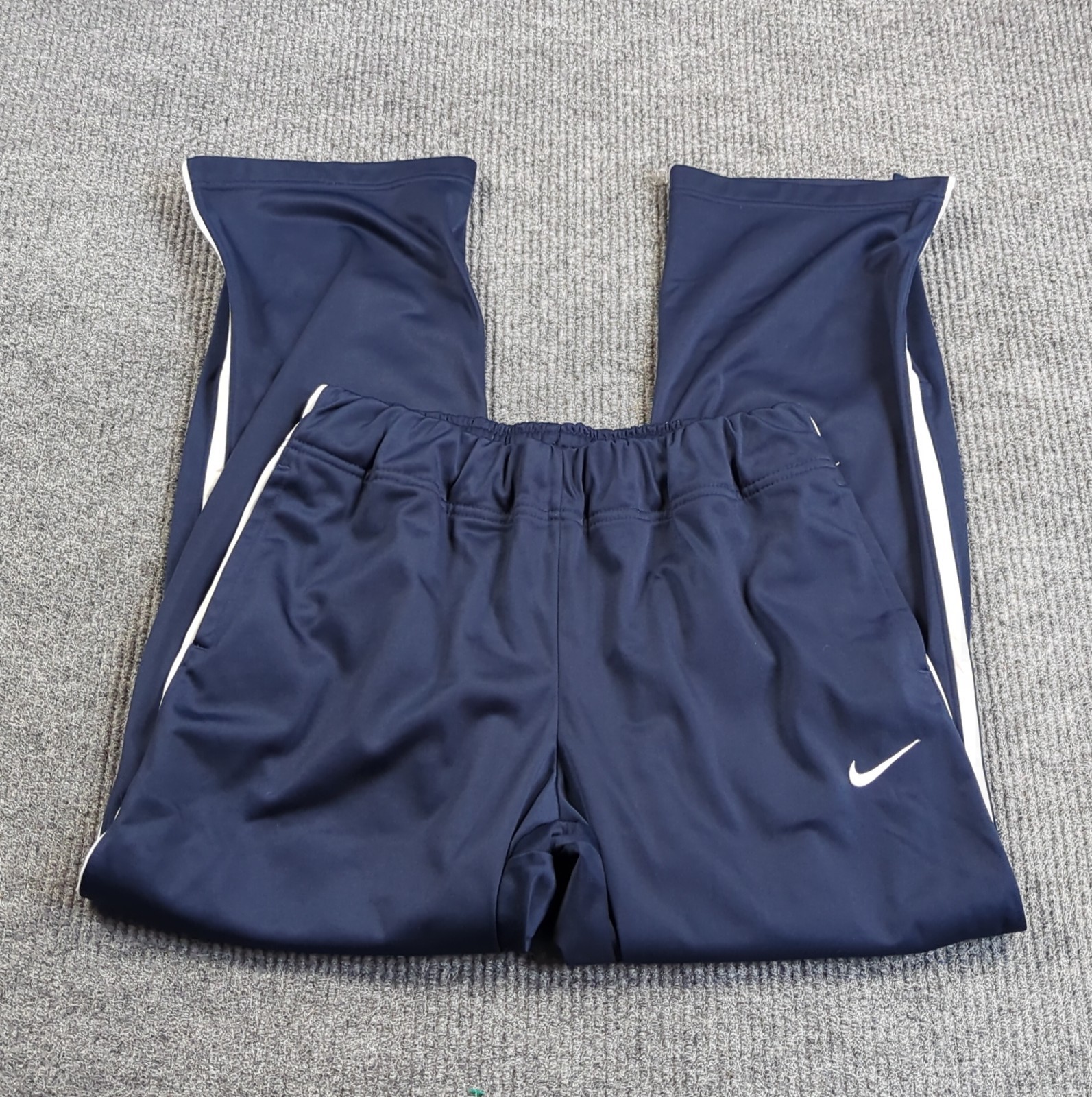 Nike Pants Mens Large Blue Track Atheltic Running Lounge Sweat