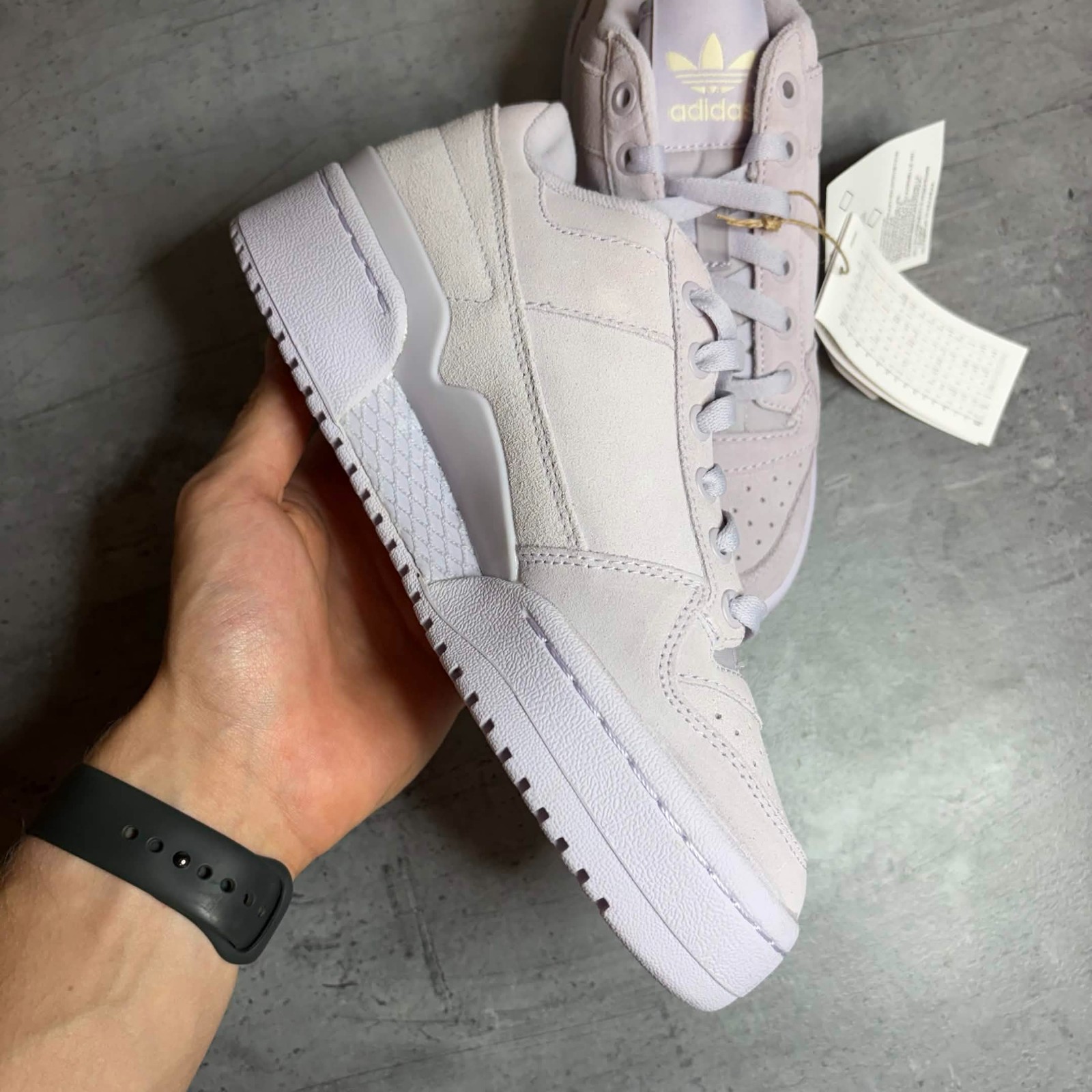 adidas Forum Bold W Suede Light Purple Lilac GZ2613 Women Size US 6 / UK 4.5 /37
