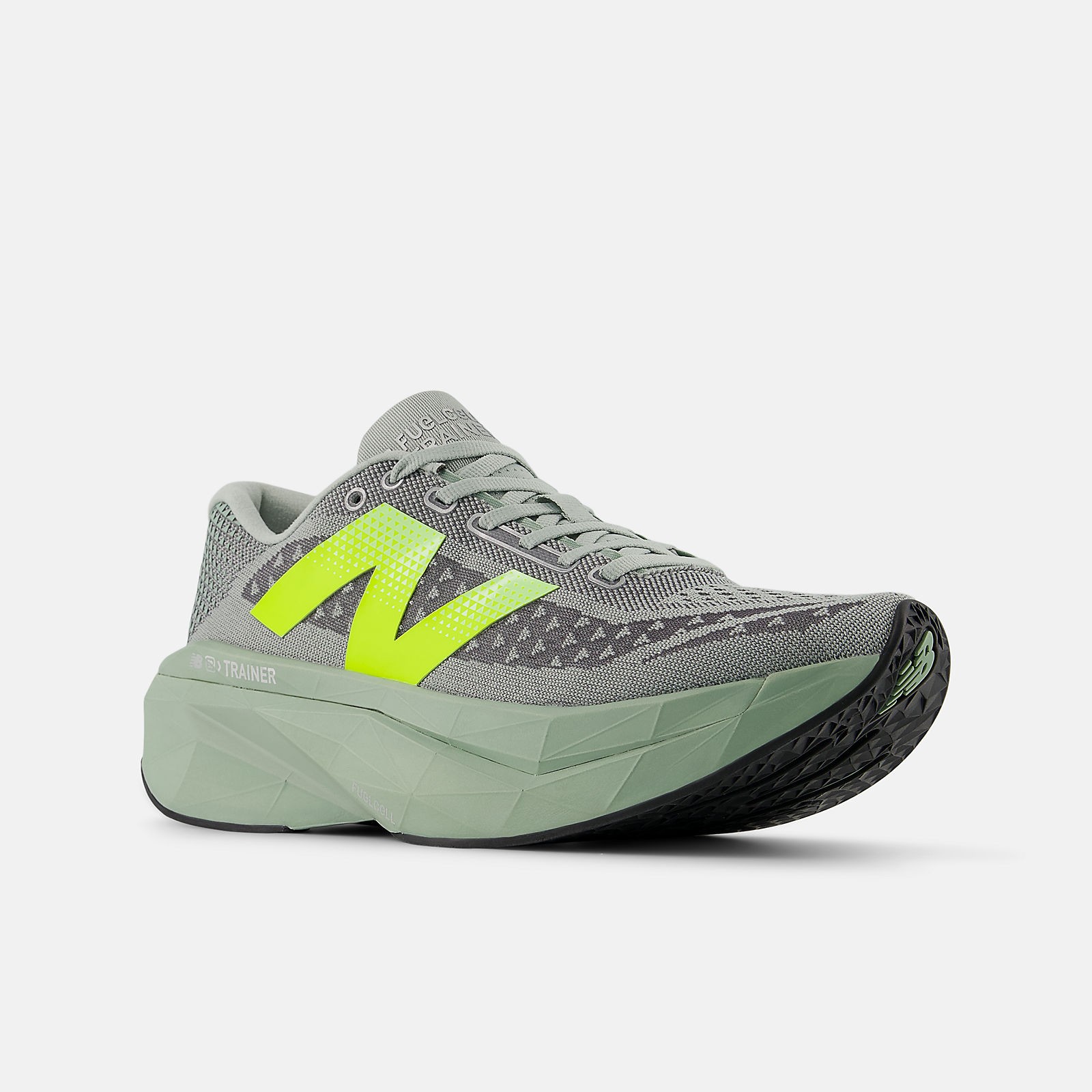 New Balance FuelCell SuperComp Trainer v3 Men’s – US Size: 8-9, MOSAIC GREEN