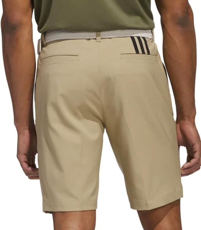 NEW Men’s Adidas Size 34 Tan Flat Front Golf Shorts 9″ Inseam