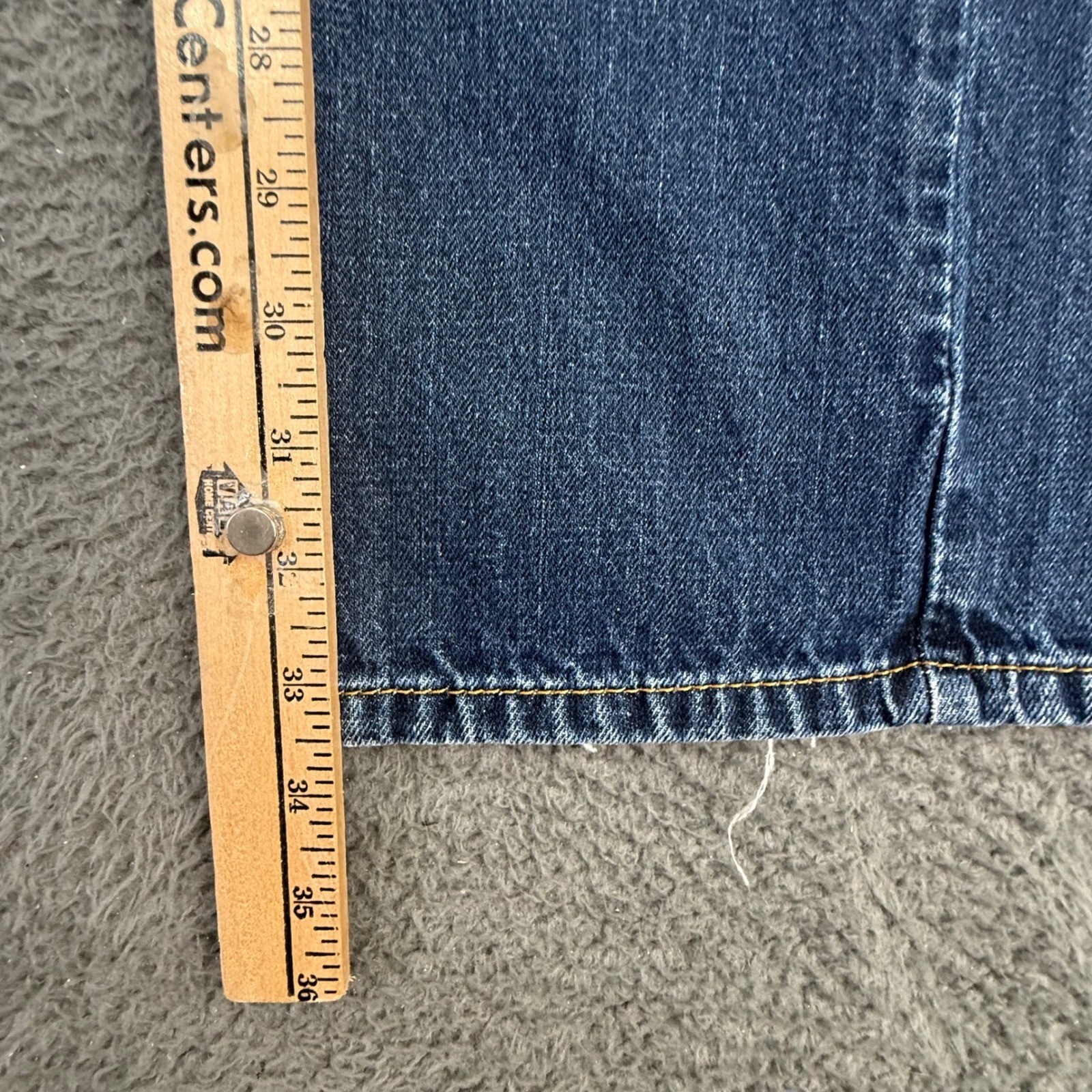 Levi’s 527 Slim Bootcut Jeans Mens 31×34 Blue Denim Medium Wash 100% Cotton