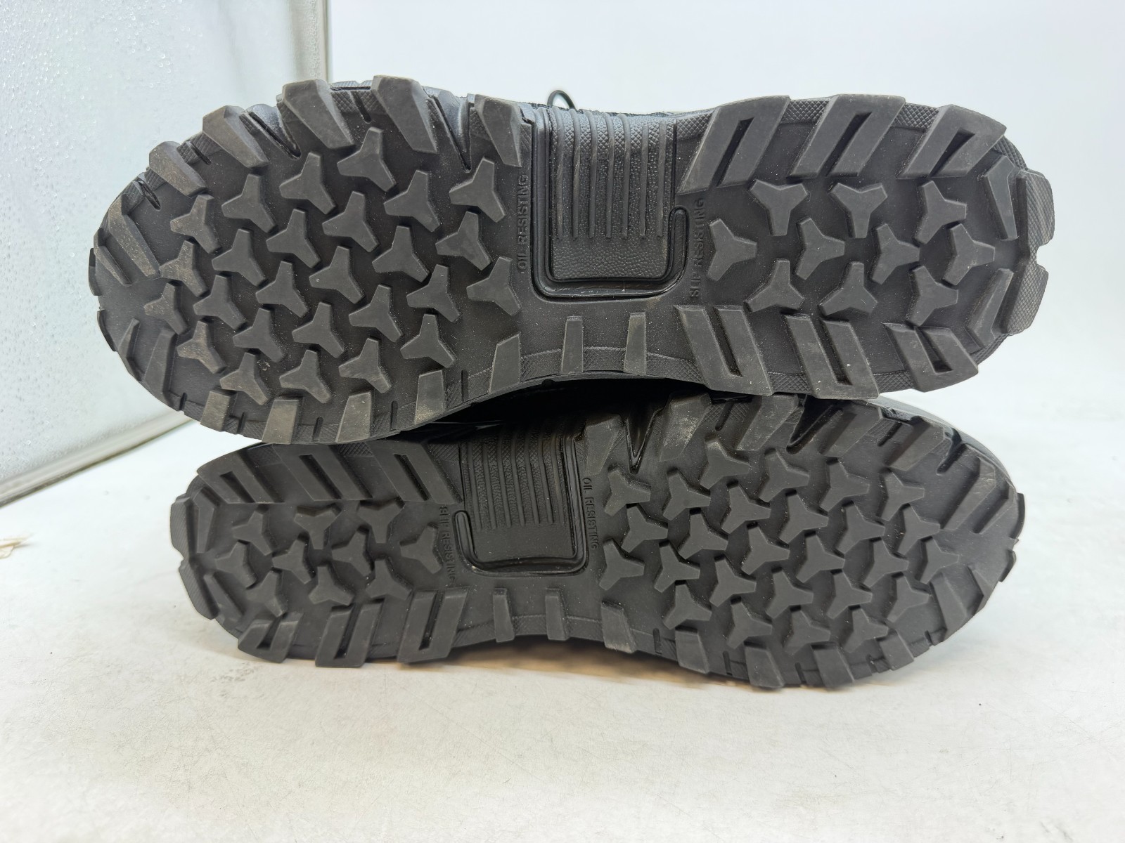 Reebok Trailgrip Work Alloy Toe Met Guard Boots Men’s Black Leather Ankle – 10.5