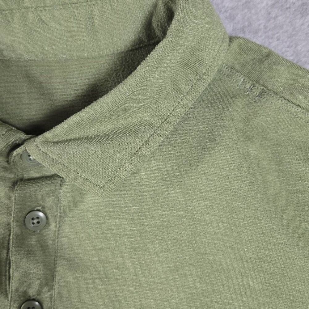 Lululemon Polo Shirt Evolution Medium Willow Green