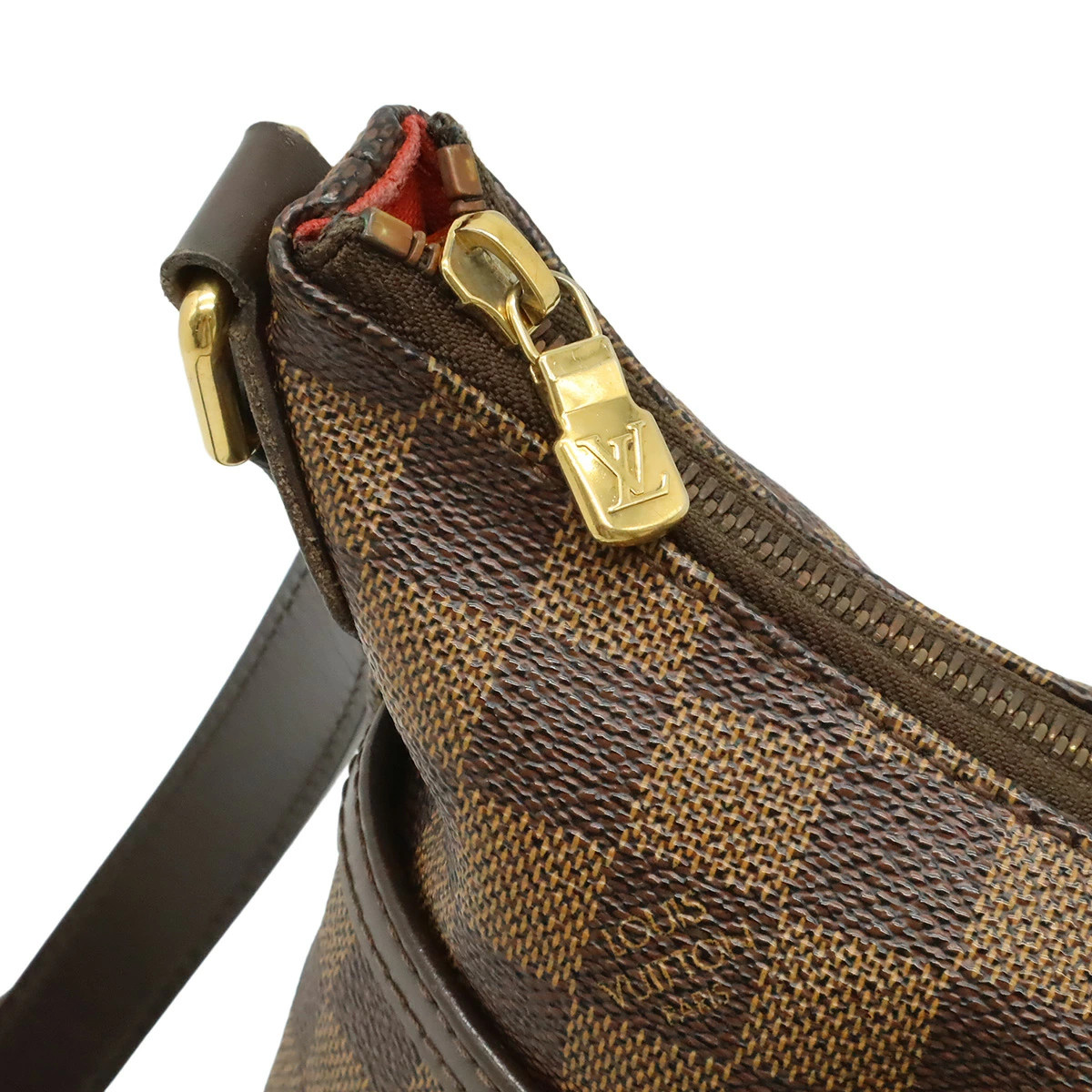 Louis Vuitton Damier N42251 Shoulder Bag Check Canvas Brown Unisex #BLB2619