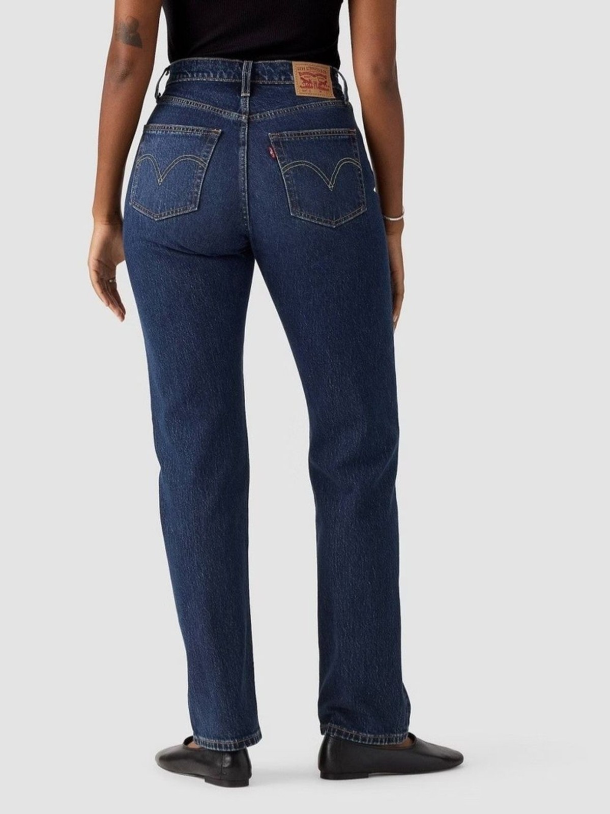 Levi’s Women’s 501 Curve Straight Leg Stretch Jeans – Mild Salsa – 26 X 30 – NEW