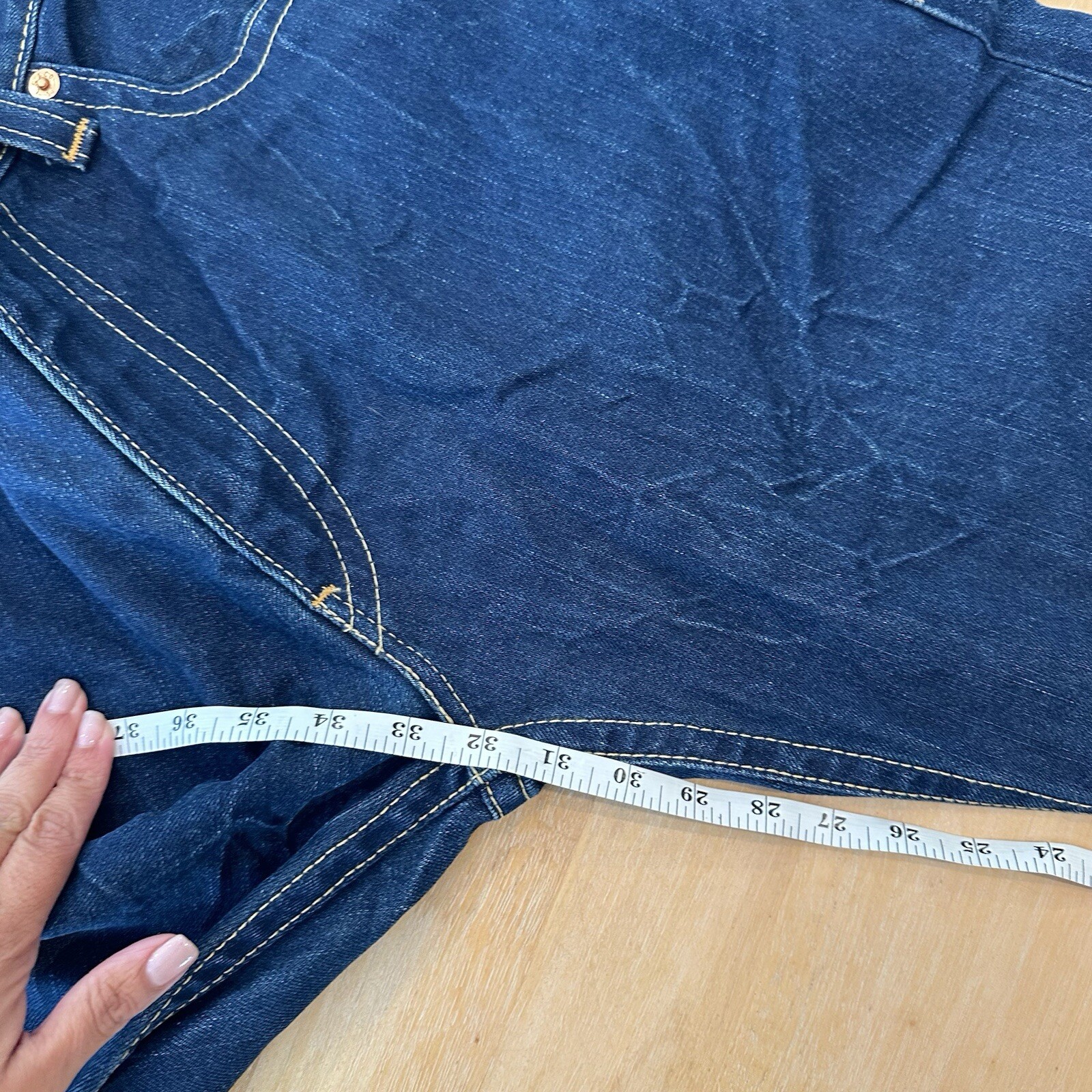 Vintage Levis Real Loose Type 1 Jeans Mens 36×32 Blue Classic American Y2K Baggy