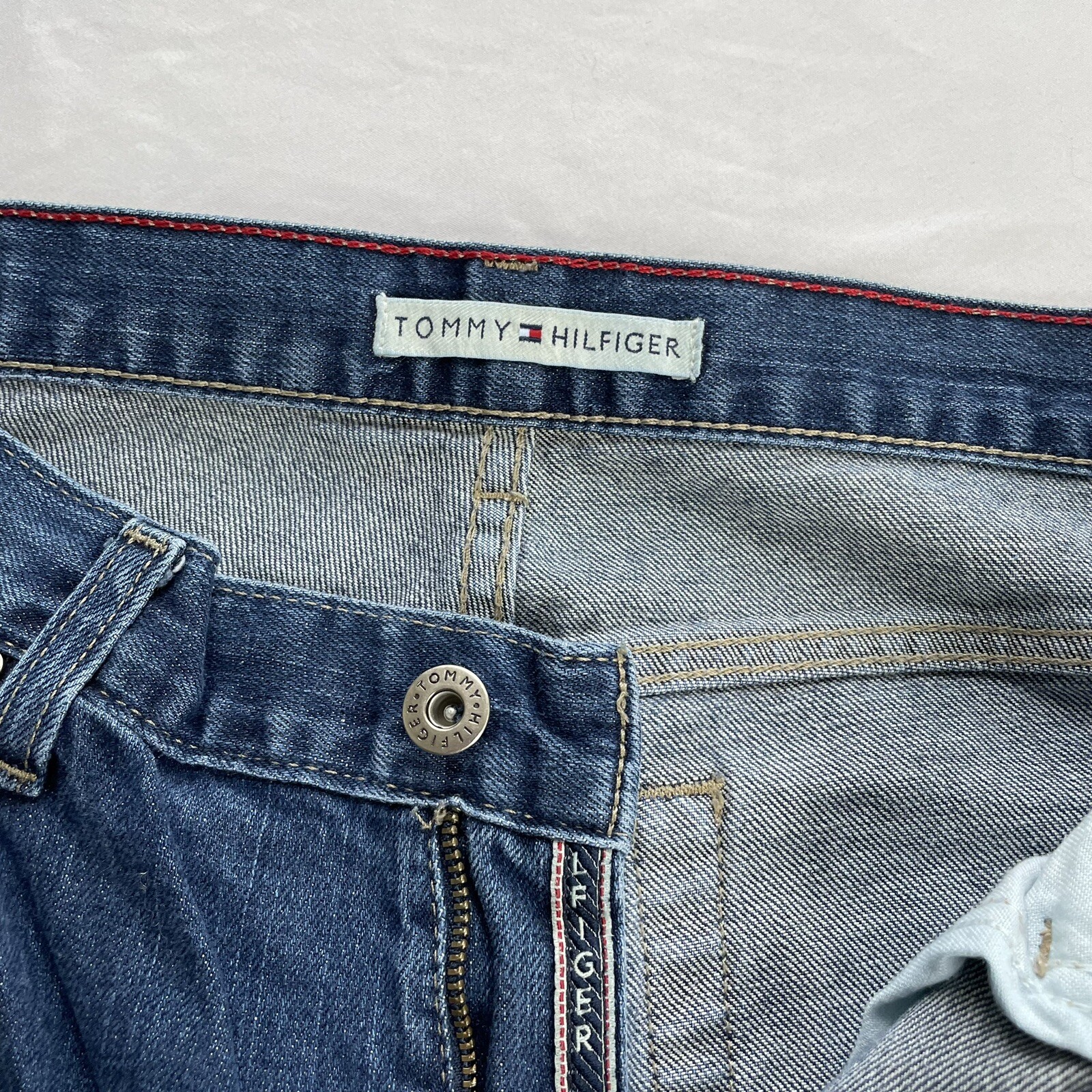 Tommy Hilfiger Jeans Bootcut Cotton Blend Denim Blue Women’s Sz. 8 Reg.