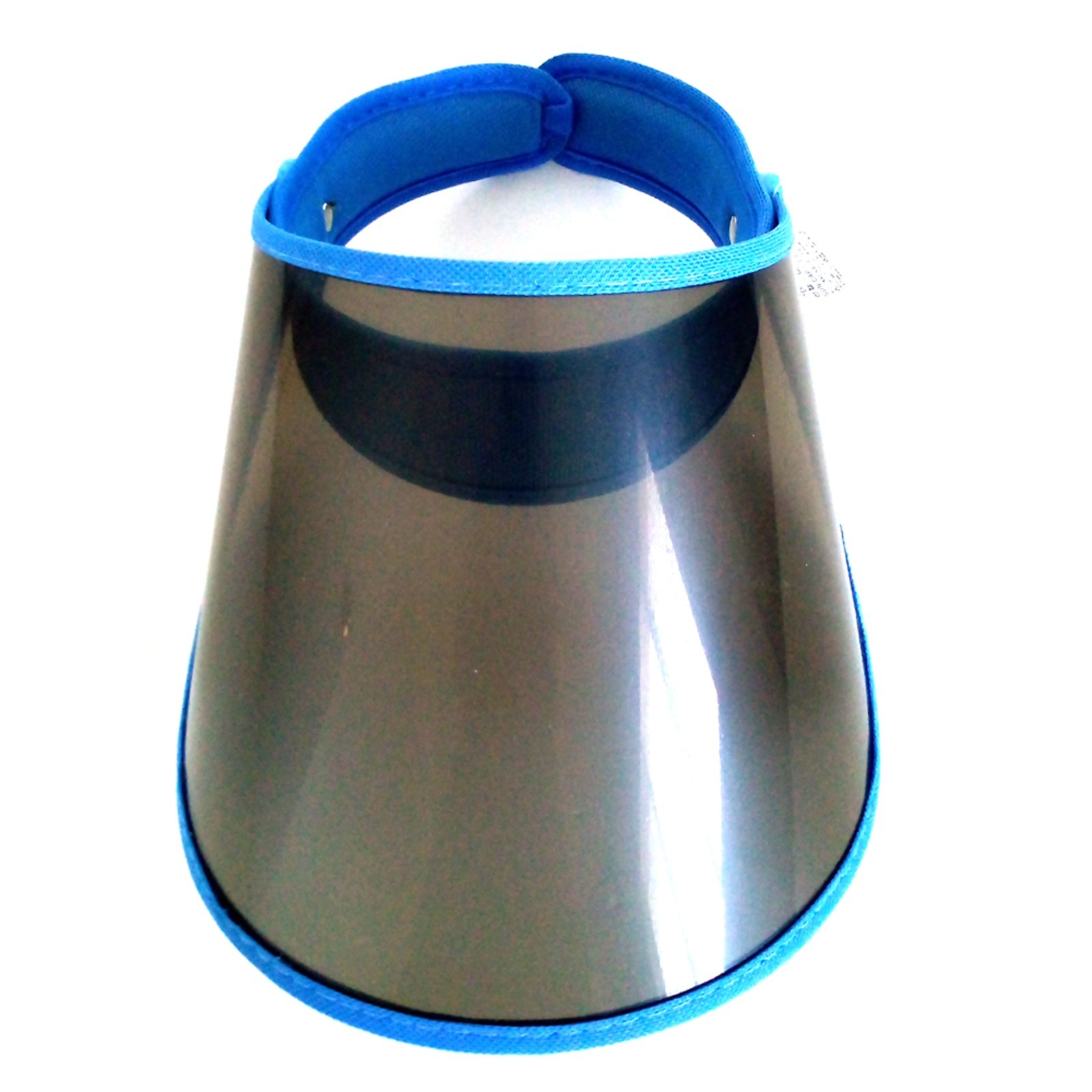 99.9% UV Protection Outdoor Beach Prism Strong Sun Visor Cap Clear Face Shield