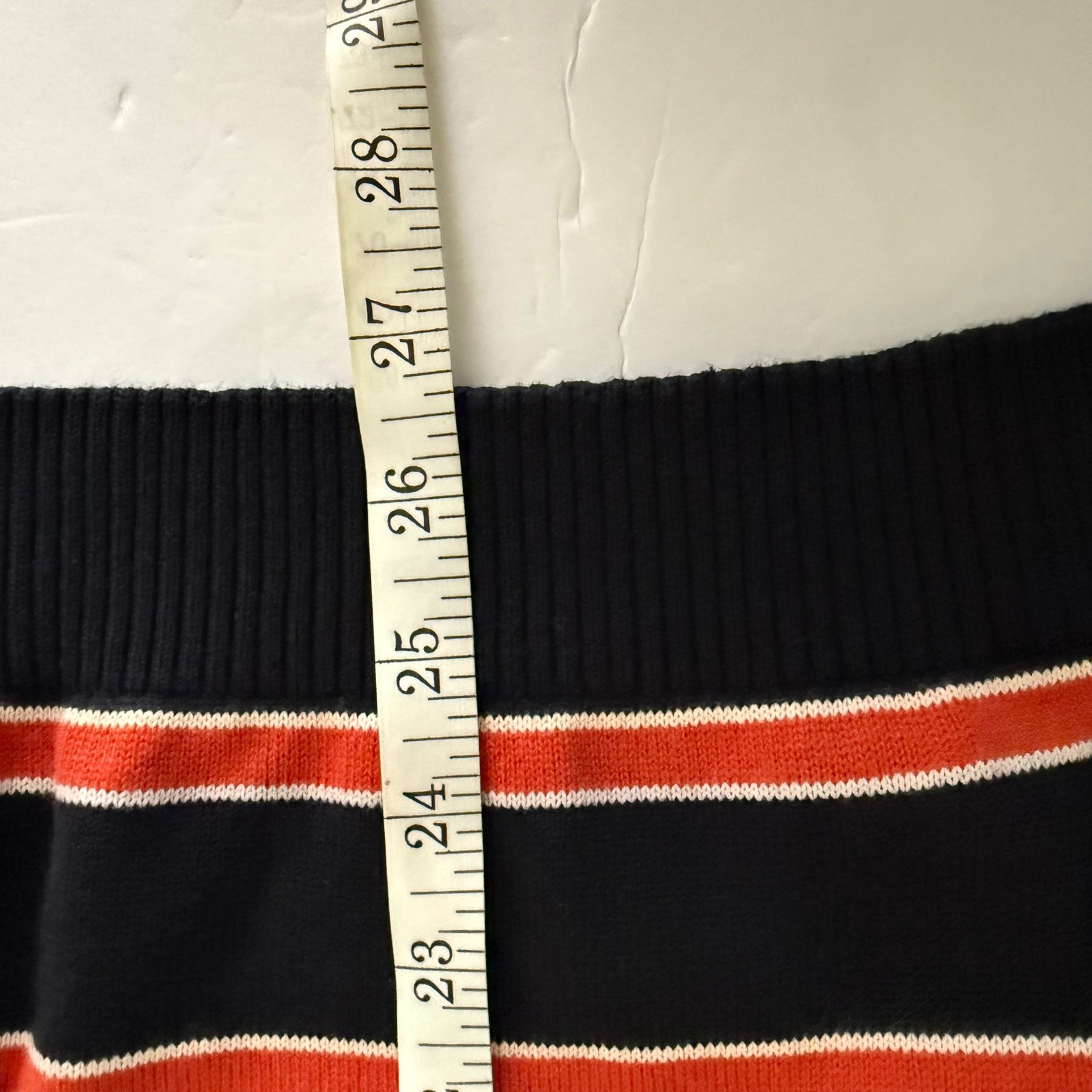 Tommy Hilfiger Mens Striped Crew Neck Cotton Sweater Size L Y2K