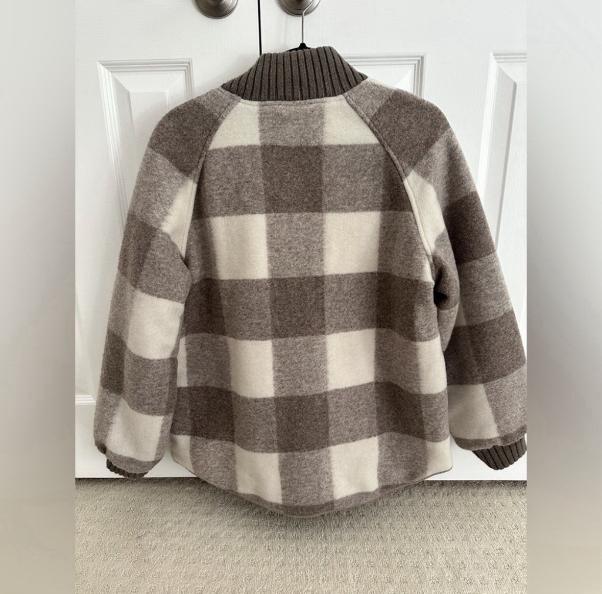Varley Reno Reversible Quilt Jacket in Fungi, Size Small