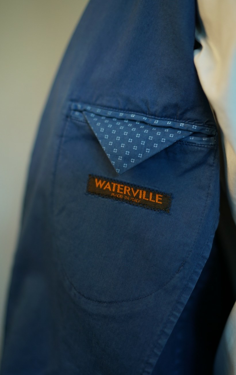 🔥🔥NWT Waterville Italy $500 Garment Dyed Blazer Sport Coat 40r Rare