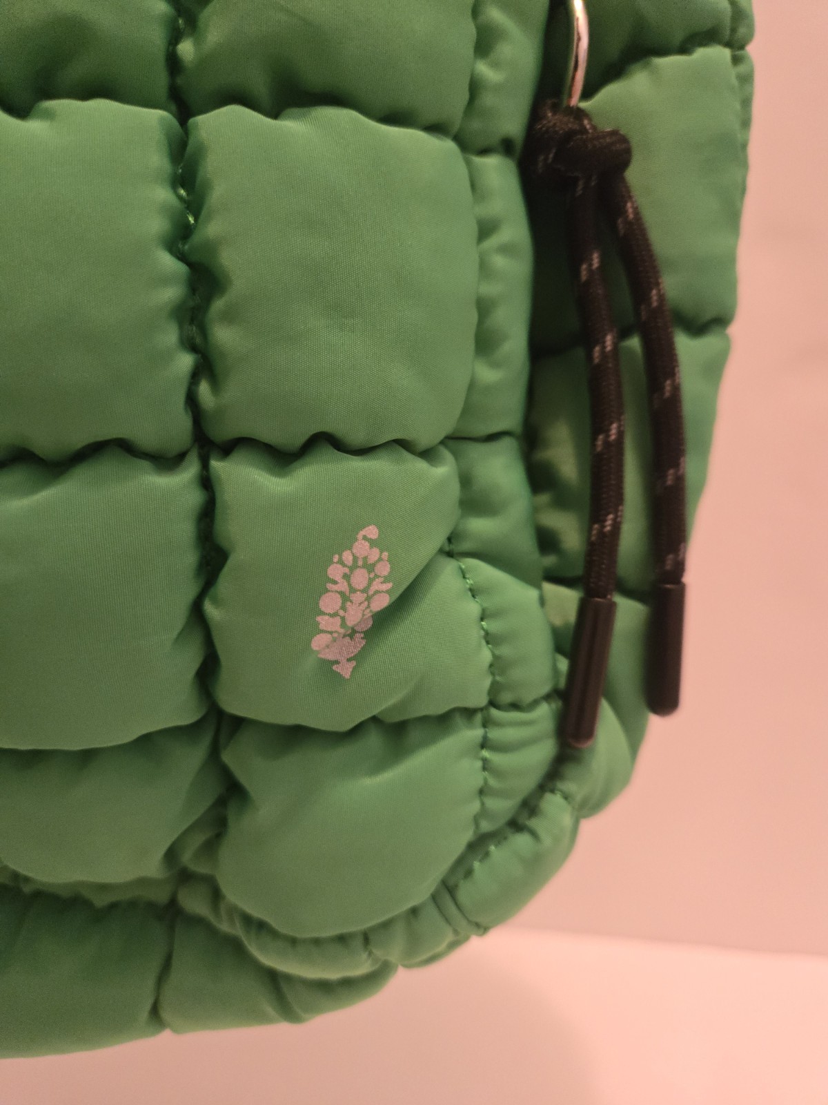 FP Movement Quilted Baby Carryall Sling Bag Lime Green Puffy Free People