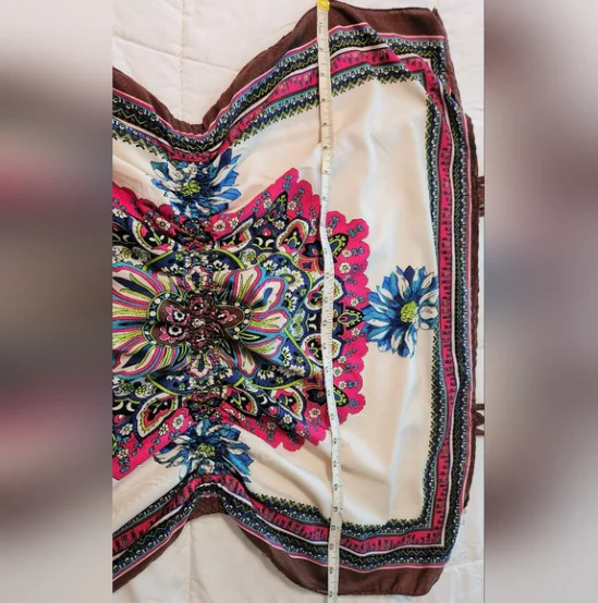 Women’s Silky‎ Floral Mandala Printed Blouse
