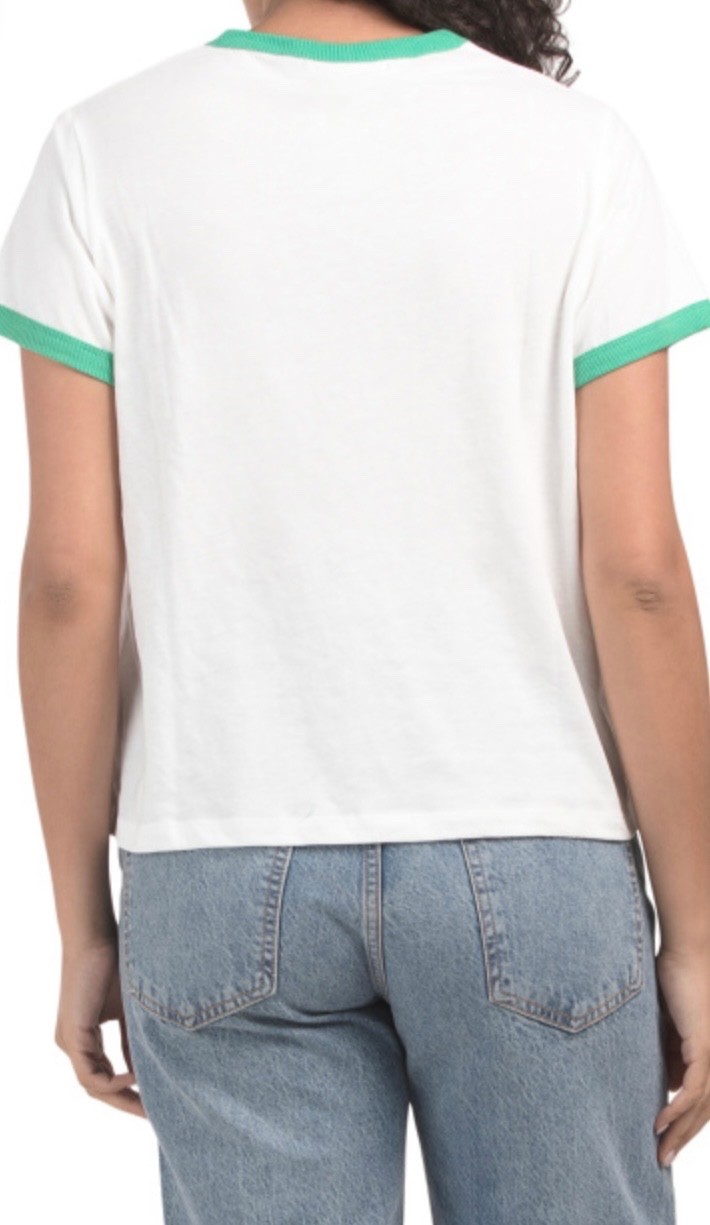 NEW The Laundry Room | Enjoy SPRITE Graphic Vintage Inspired RINGER T-shirt | S