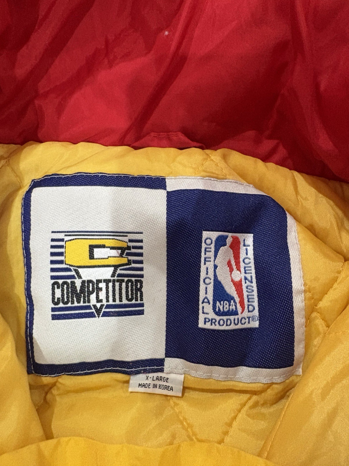 Vintage Houston’s Rockets Quarter Zip Puffer Jacket Men’s