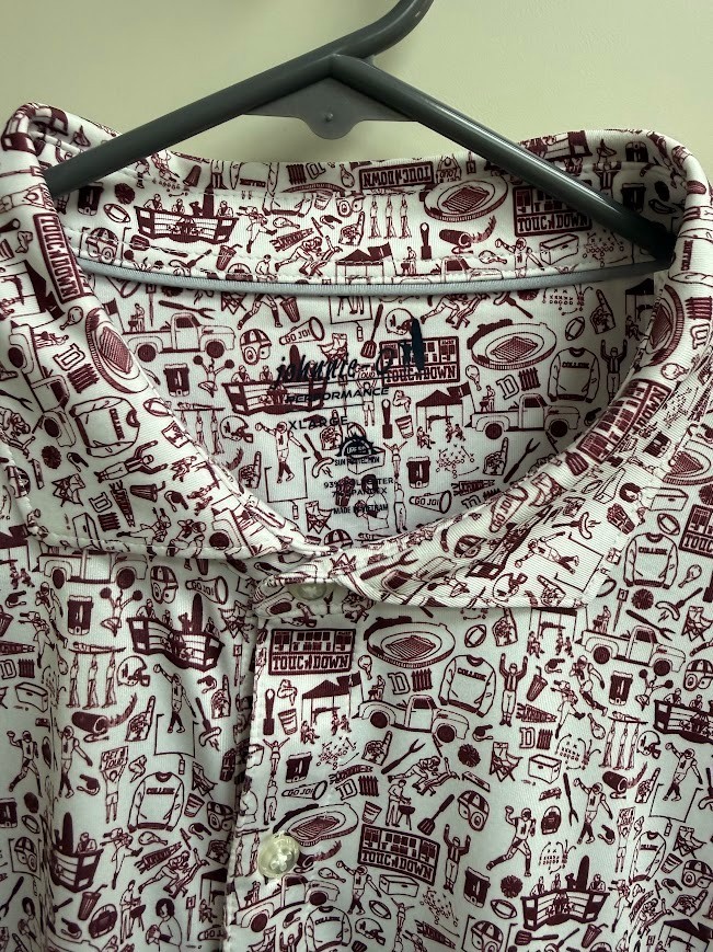 Johnnie-O Texas A&M Tailgater 2.0 Polo XL