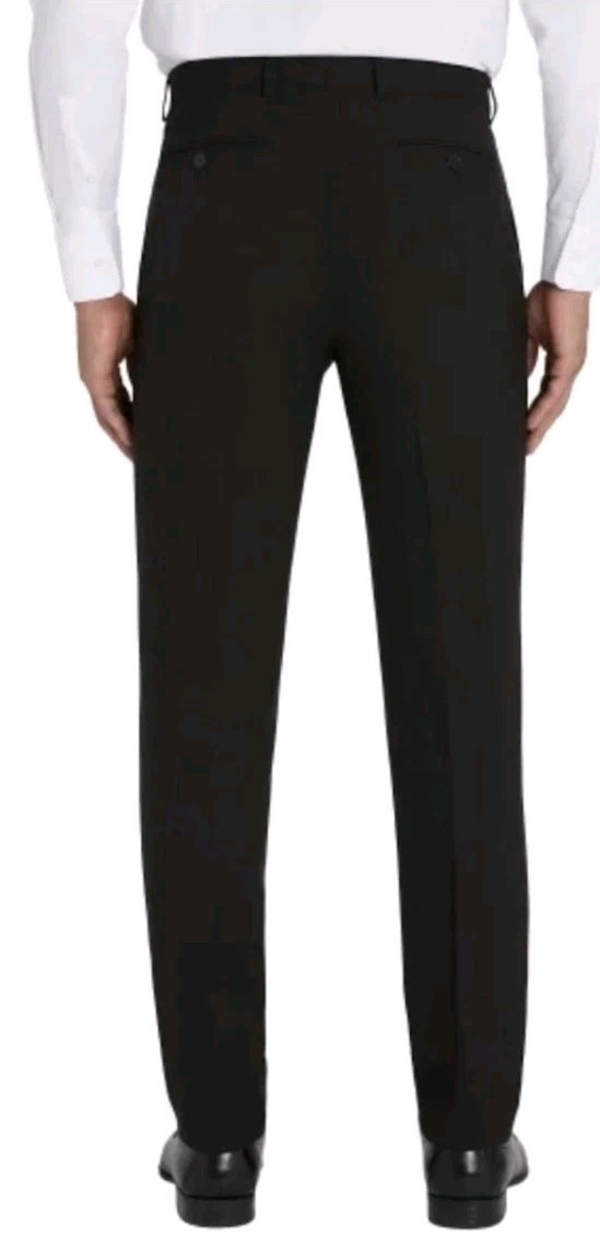 CALVIN KLEIN SLIM FIT FLAT FRONT MEN’S DRESS PANTS