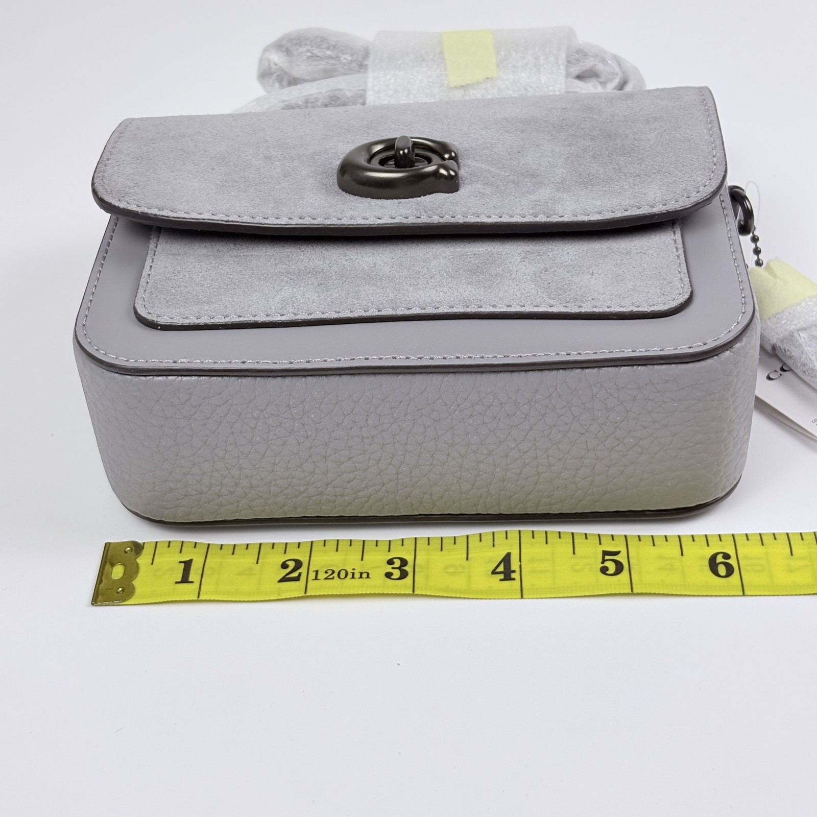 Coach C0801 Madison Shoulder Bag 16 in Mixed Leather