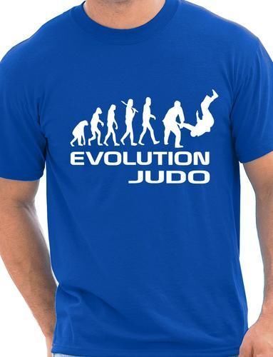 Evolution Of Judo Martial Arts Funny Adult Mens T-Shirt Birthday Gift Size S-XXL