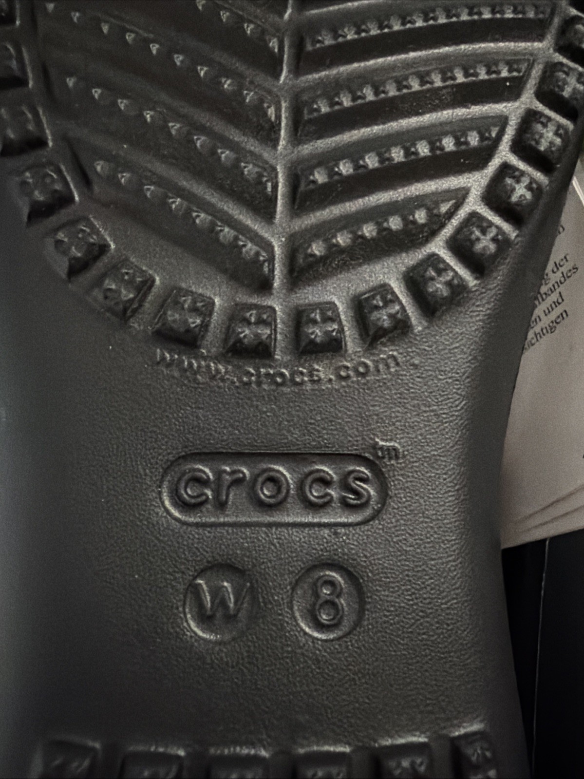 Crocs Kadee II Black Sandals. Sz 8. NWT!!