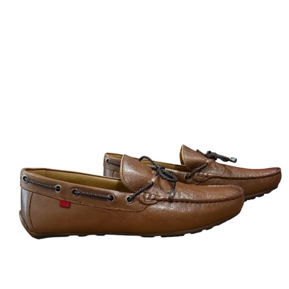 Marc Joseph New York Leather Driving Loafers Moccasins Brown Men Sz 10 Brazil