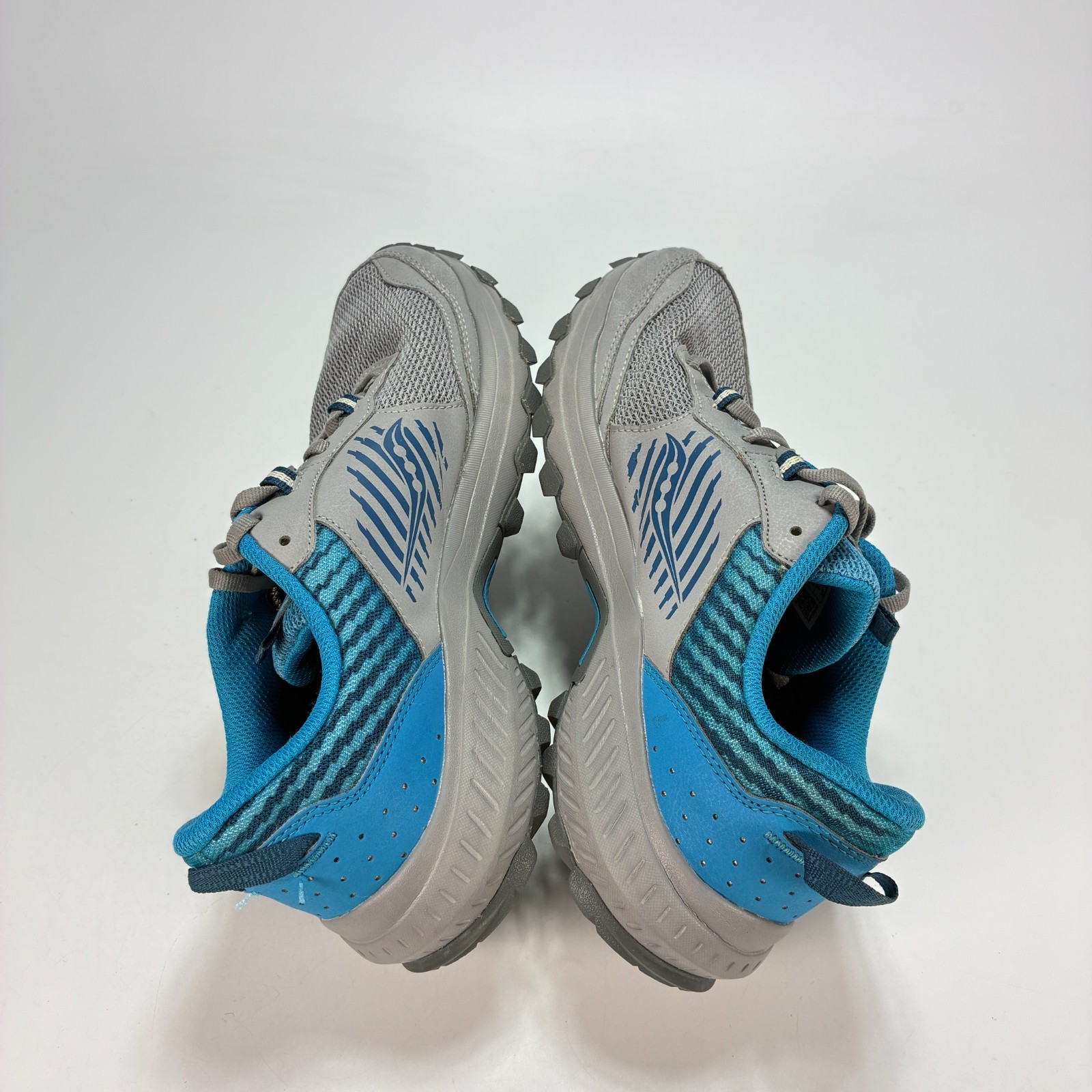 Saucony Excursion TR15 Gray Blue Trail Running Shoes S10671-23 Women’s Size 10W