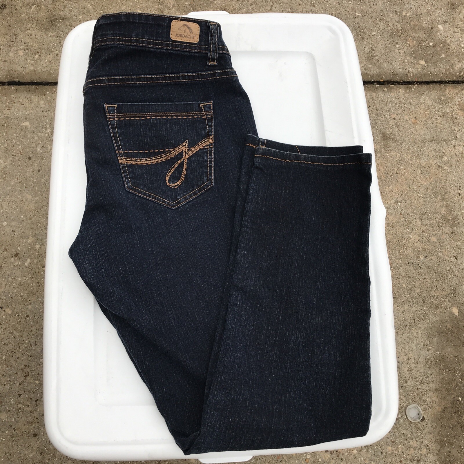 Jordache Premium Denim Blue Jeans RN#99166 Size 8 Skinny