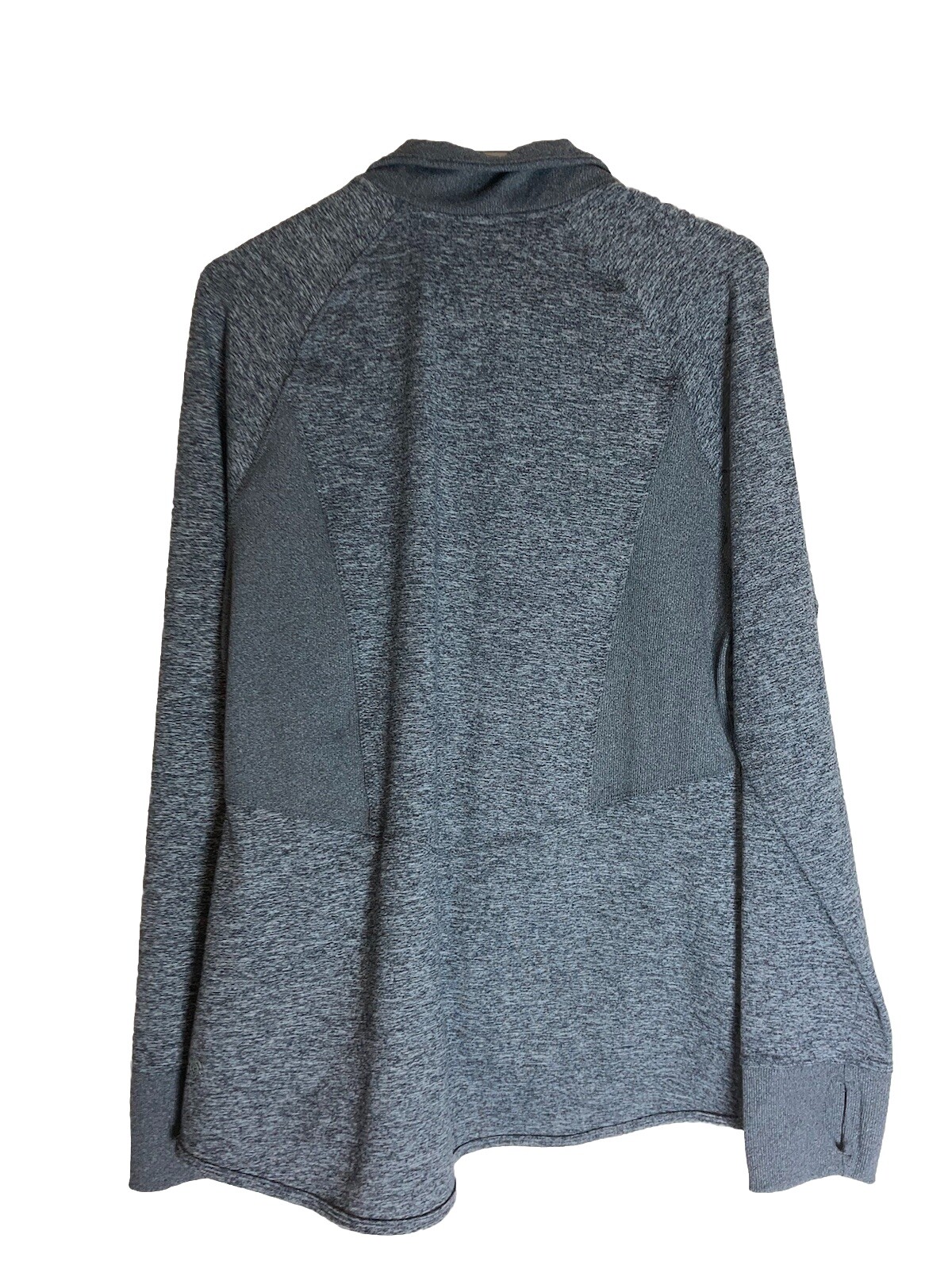 NWT Champion Gray Dry Duo Breathable Thumbholes Stretch Athletic Full Zip XL New