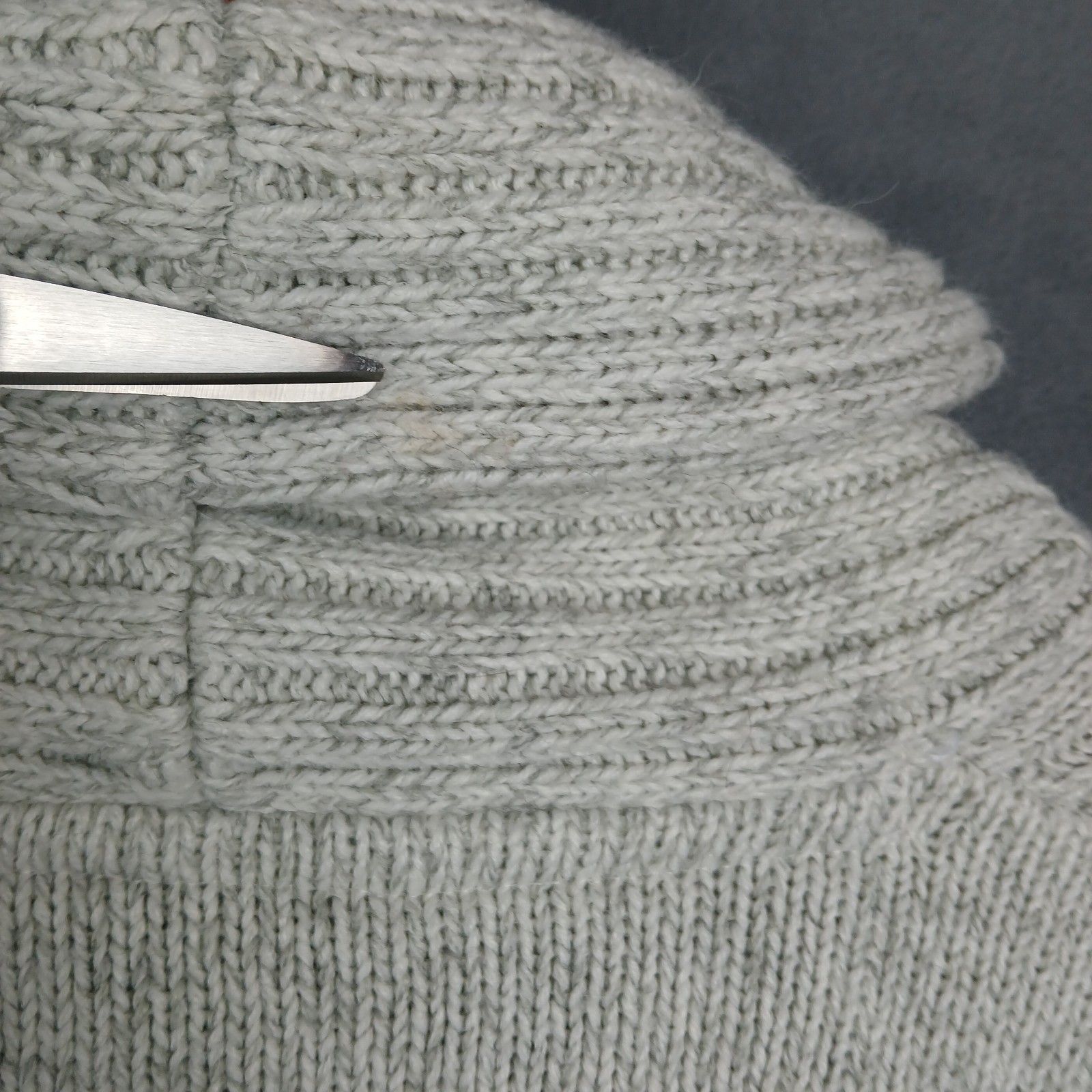 Emerald Isle Knitwear Sweater Mens Medium Beige Cable Knit Ribbed Shawl Collar