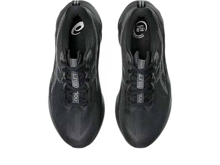 ASICS Novablast 5 Black/Carrier Grey Men’s 7 Road Running Shoes NEW IN BOX
