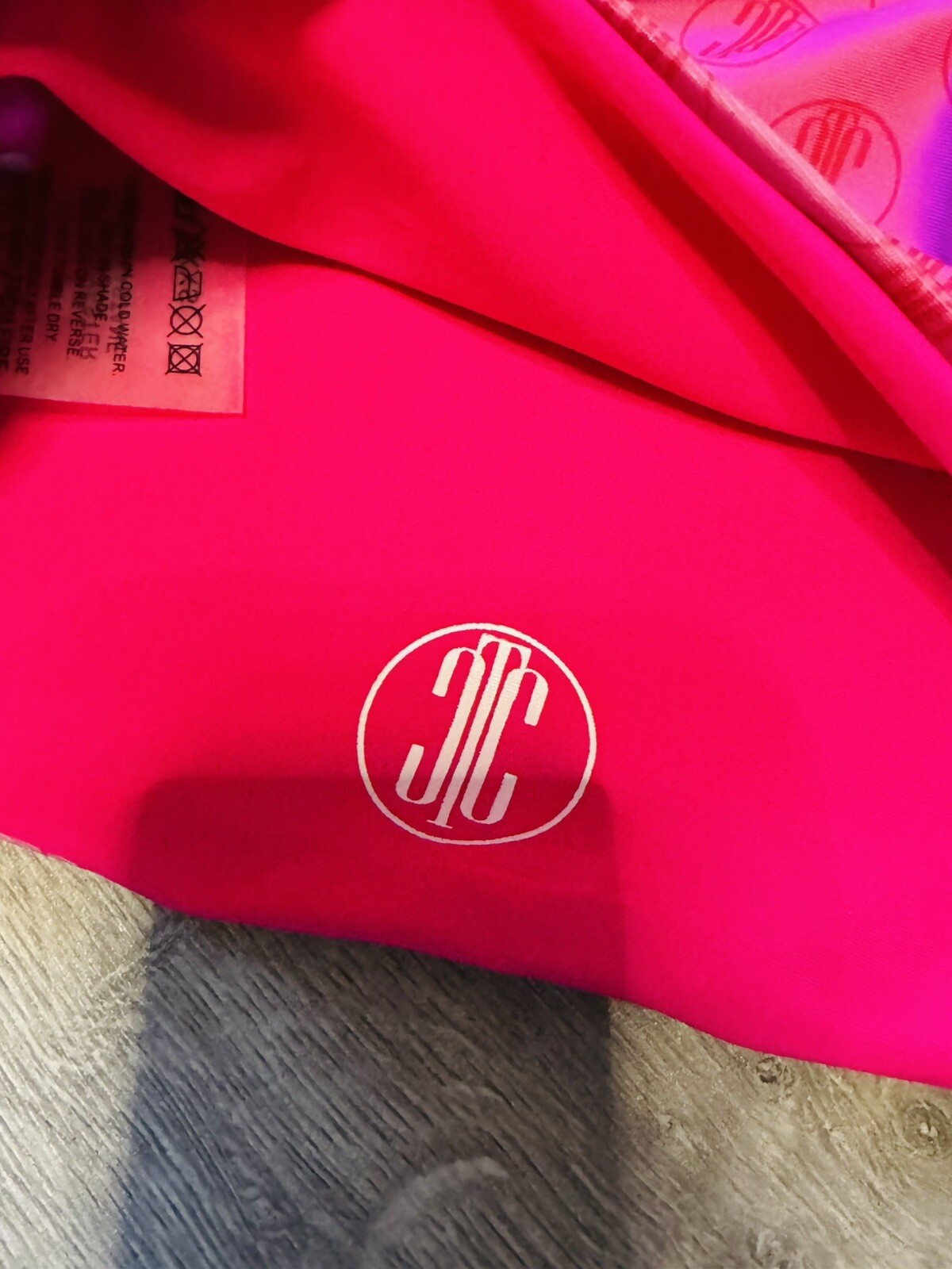 The Couture Club REVERSIBLE ONE SHOULDER BIKINI Top Pink Size XXS