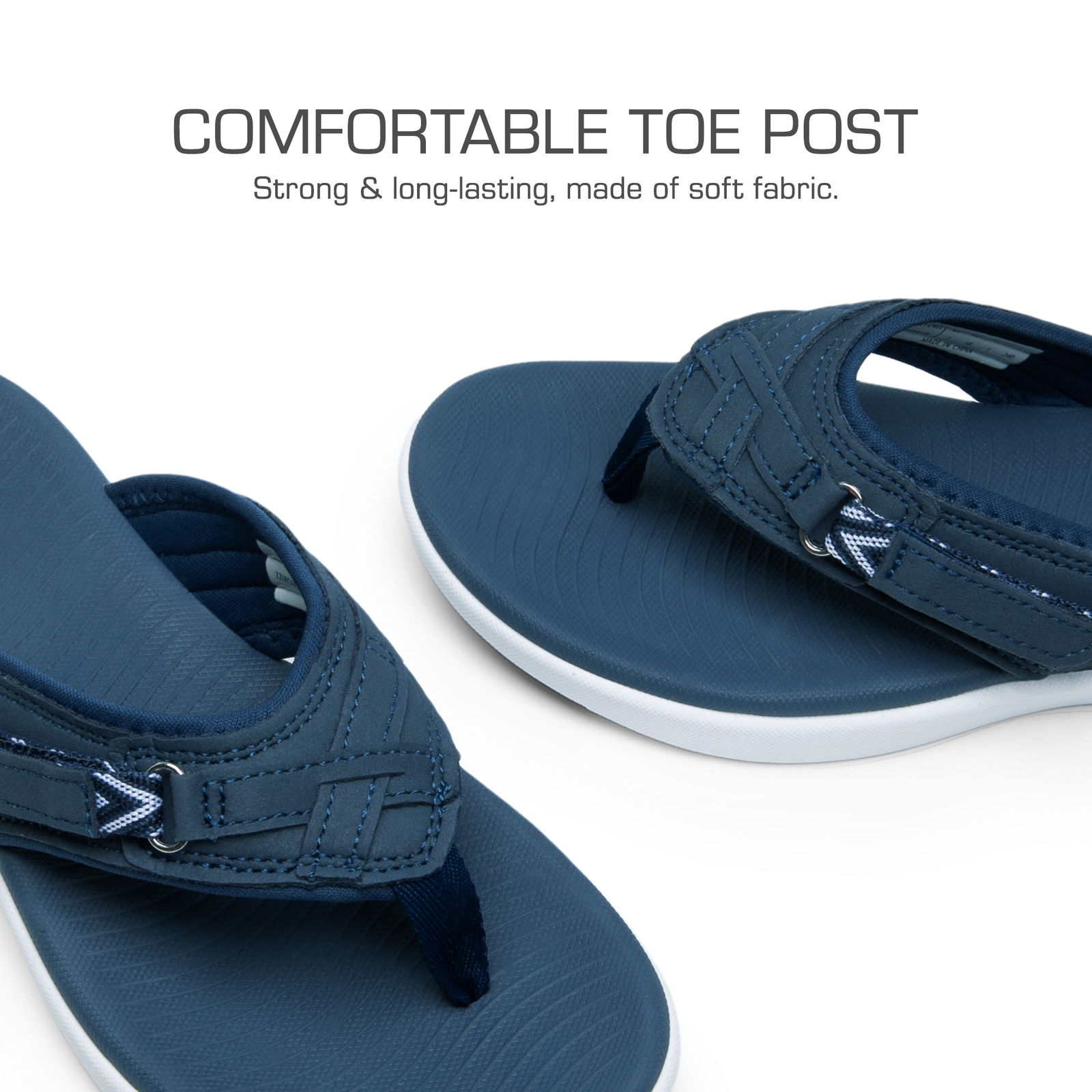 Women Summer Flip Flops With Arch Support Air Cushion Beach Walking Sandals US